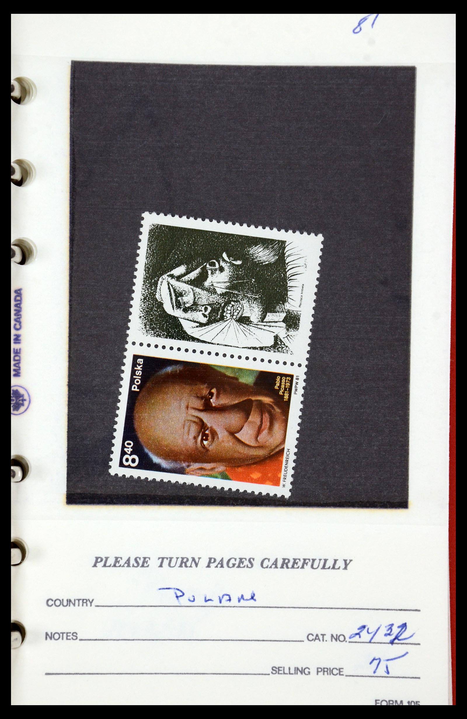 35683 092 - Postzegelverzameling 35683 Polen 1939-1990.