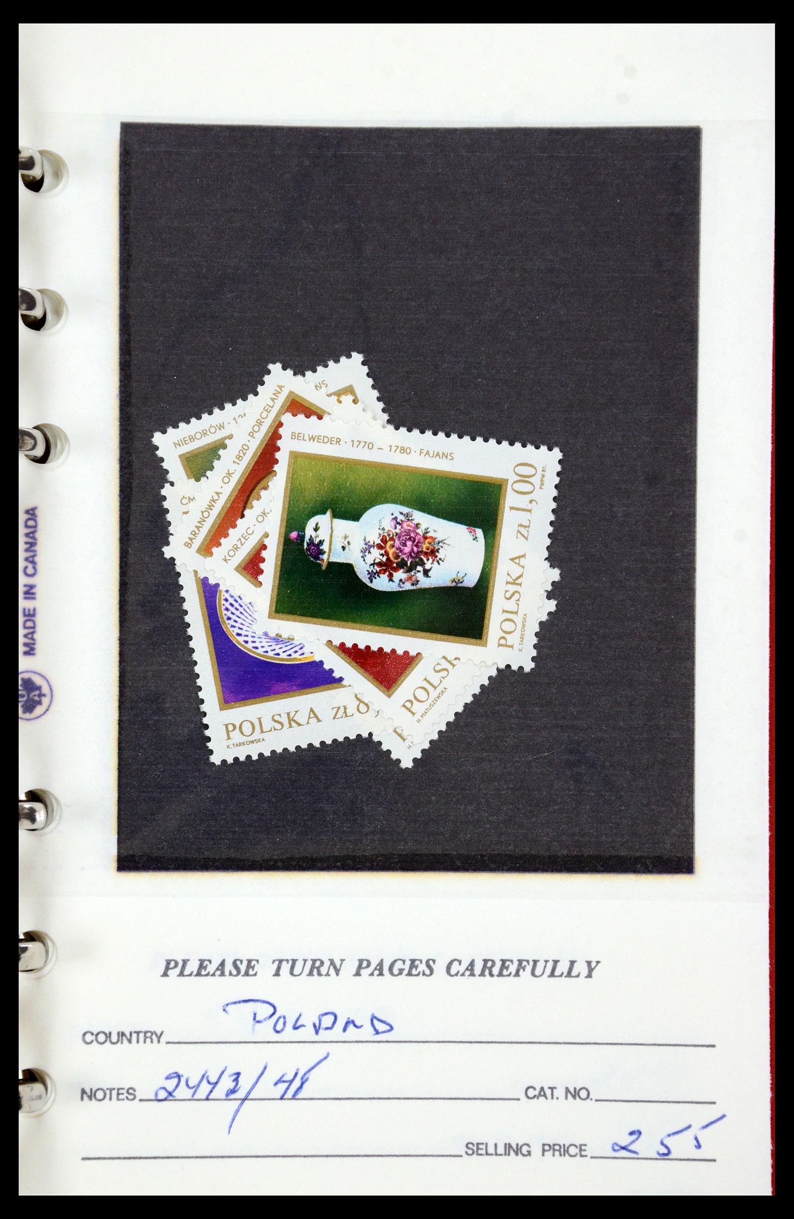 35683 098 - Postzegelverzameling 35683 Polen 1939-1990.