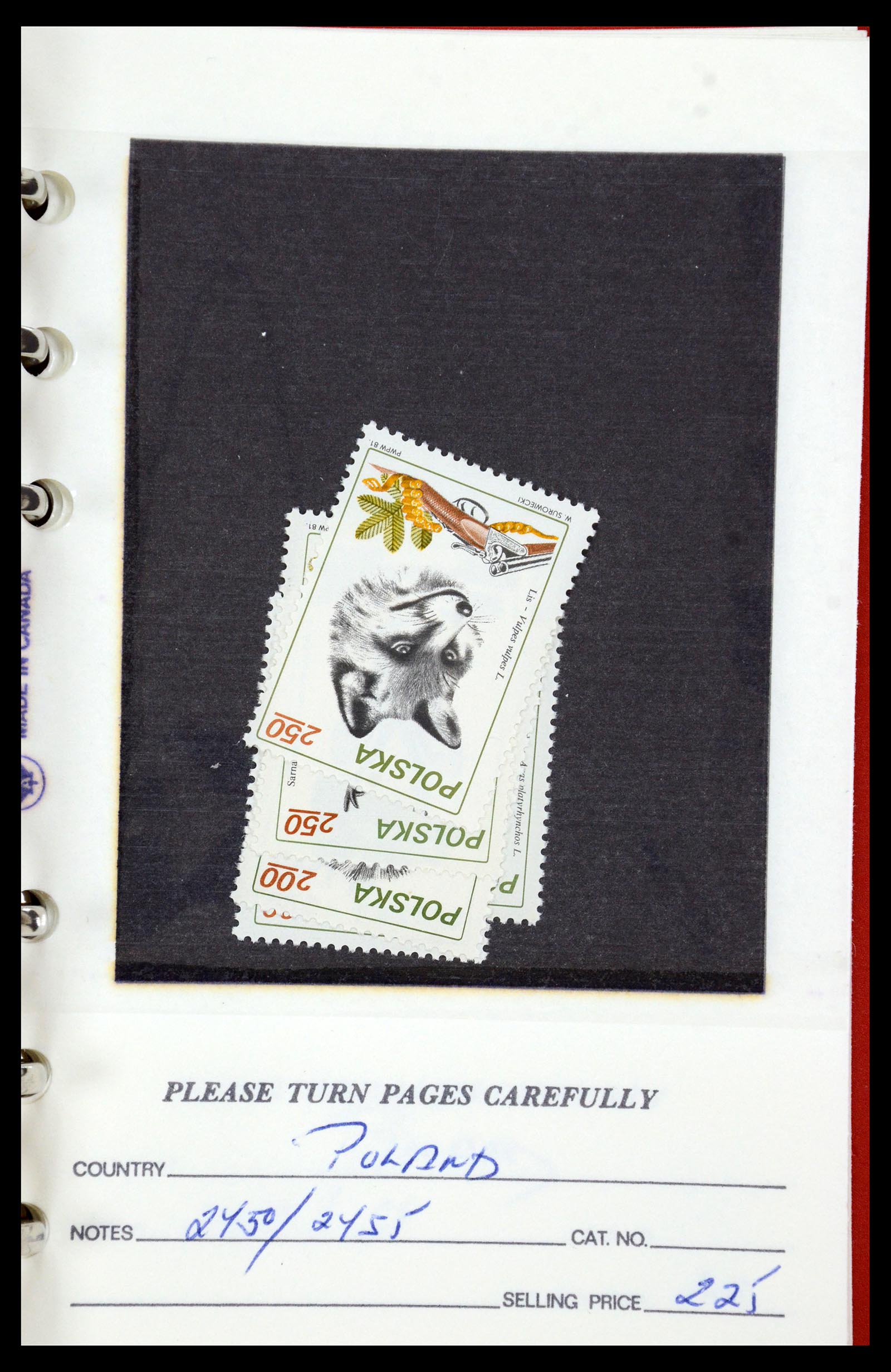 35683 100 - Postzegelverzameling 35683 Polen 1939-1990.