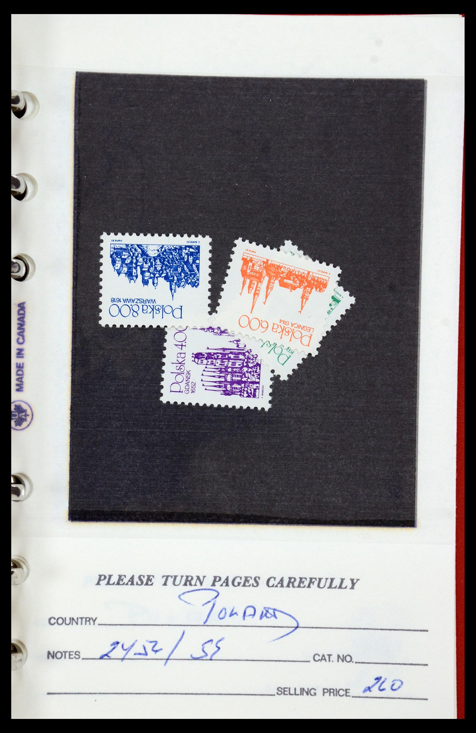 35683 101 - Postzegelverzameling 35683 Polen 1939-1990.