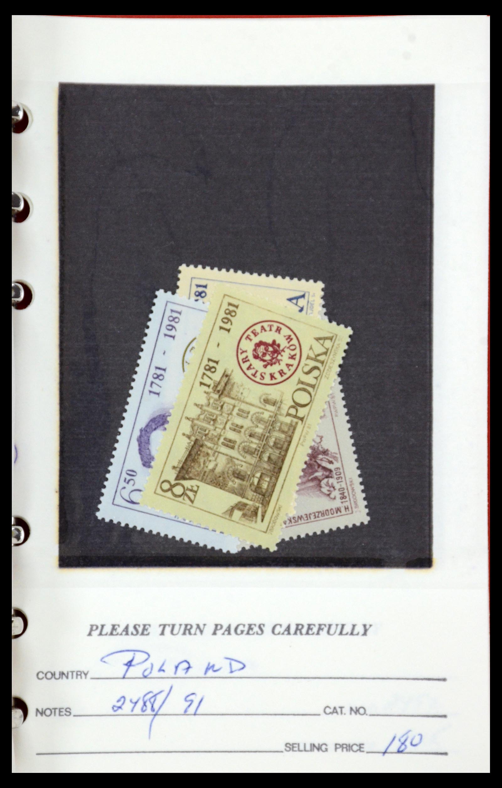 35683 109 - Postzegelverzameling 35683 Polen 1939-1990.