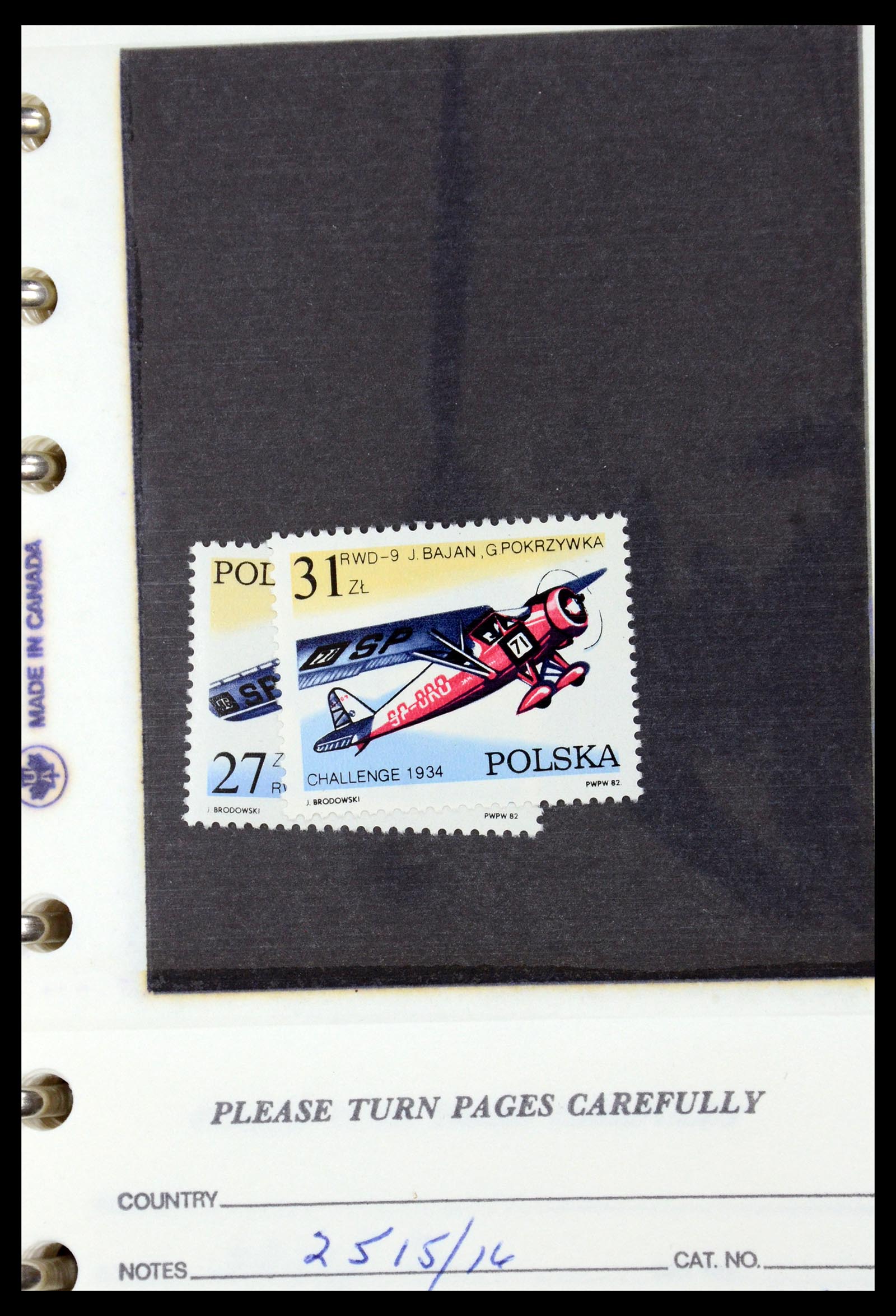 35683 114 - Postzegelverzameling 35683 Polen 1939-1990.