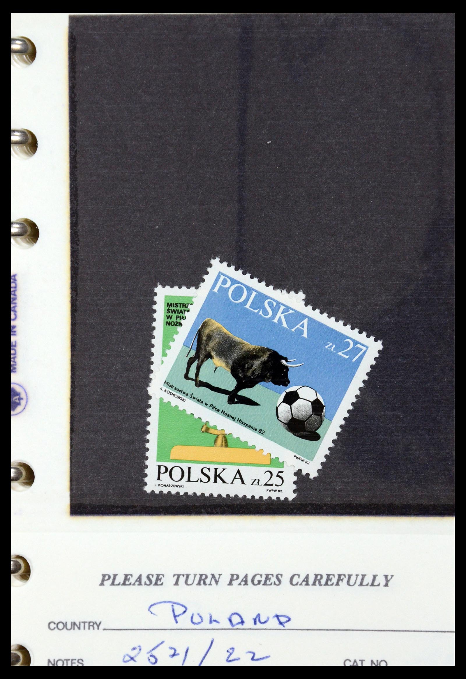 35683 116 - Postzegelverzameling 35683 Polen 1939-1990.