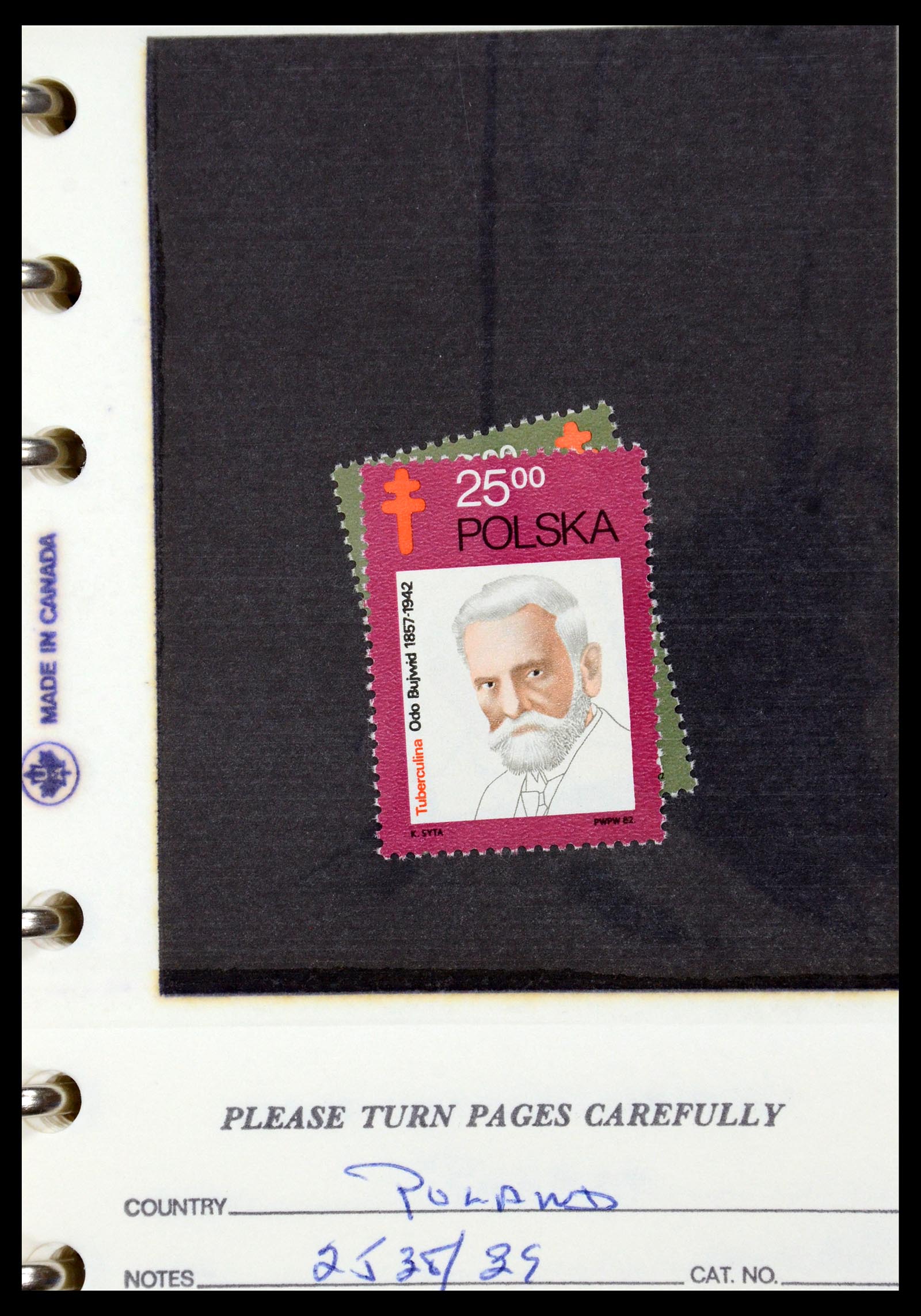 35683 123 - Postzegelverzameling 35683 Polen 1939-1990.
