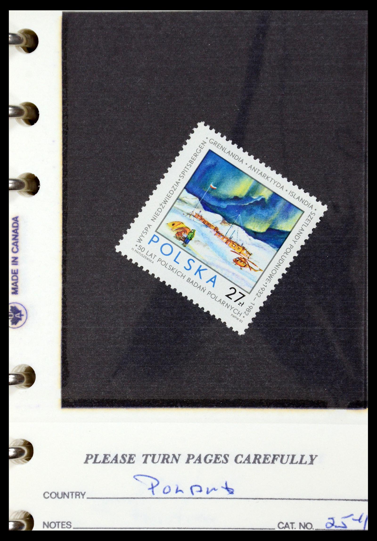 35683 125 - Postzegelverzameling 35683 Polen 1939-1990.