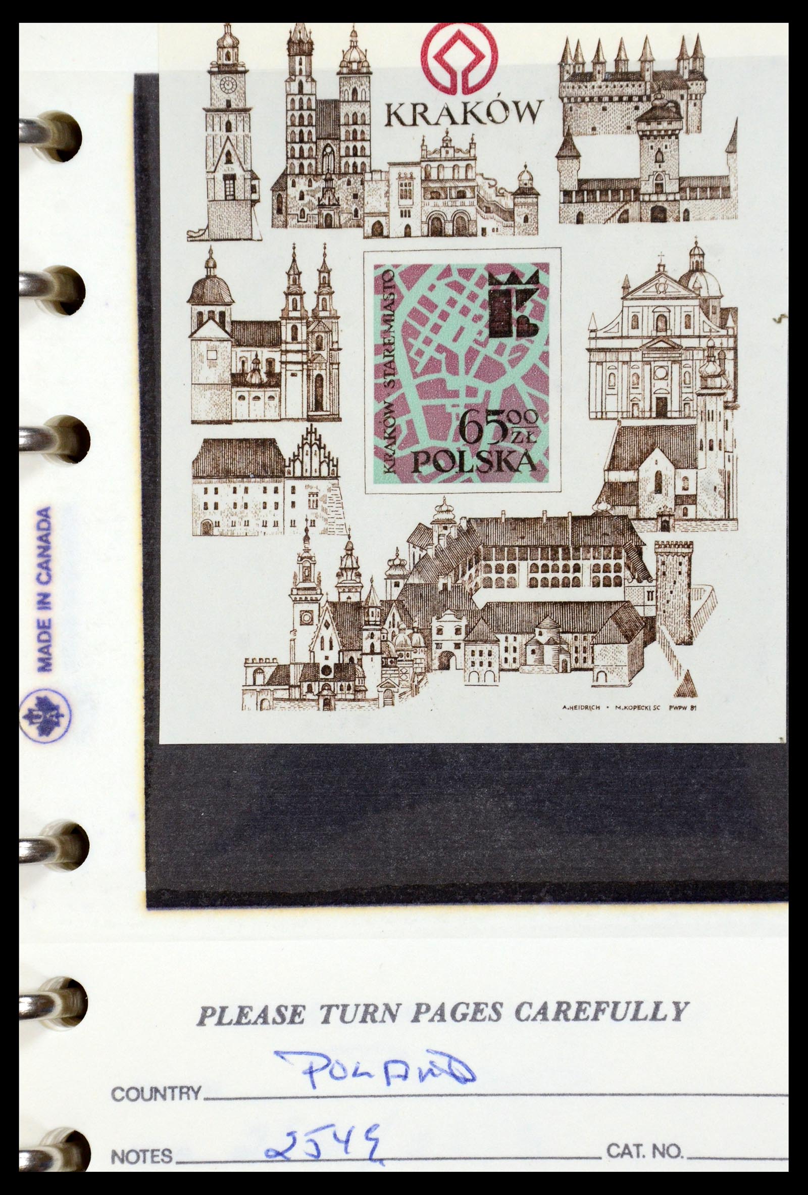 35683 128 - Postzegelverzameling 35683 Polen 1939-1990.