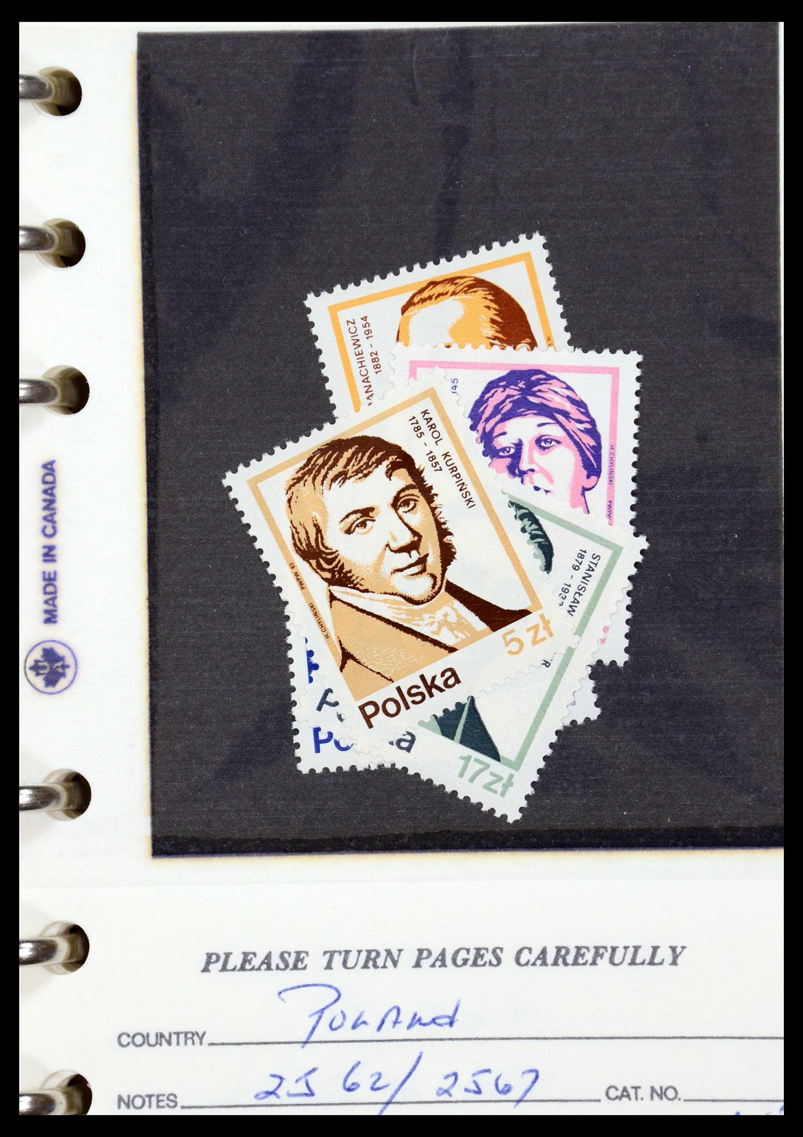 35683 133 - Postzegelverzameling 35683 Polen 1939-1990.