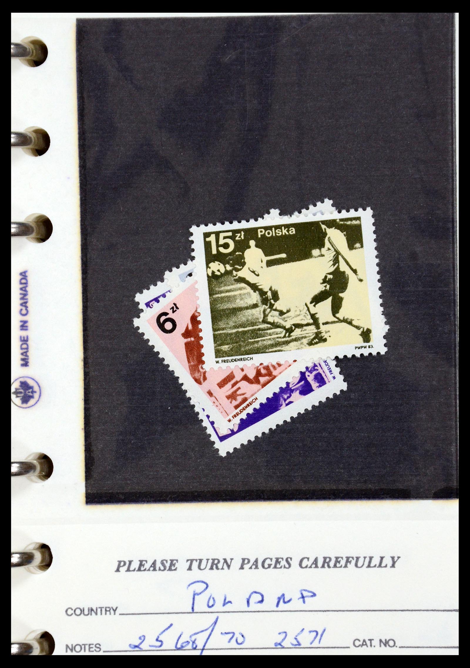 35683 134 - Postzegelverzameling 35683 Polen 1939-1990.