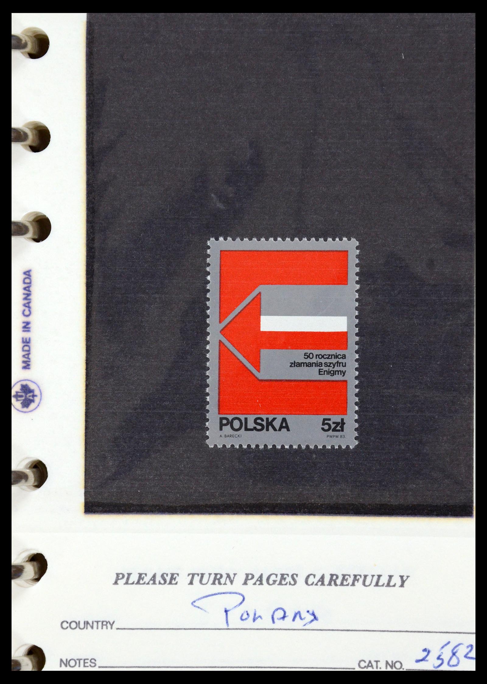 35683 140 - Postzegelverzameling 35683 Polen 1939-1990.