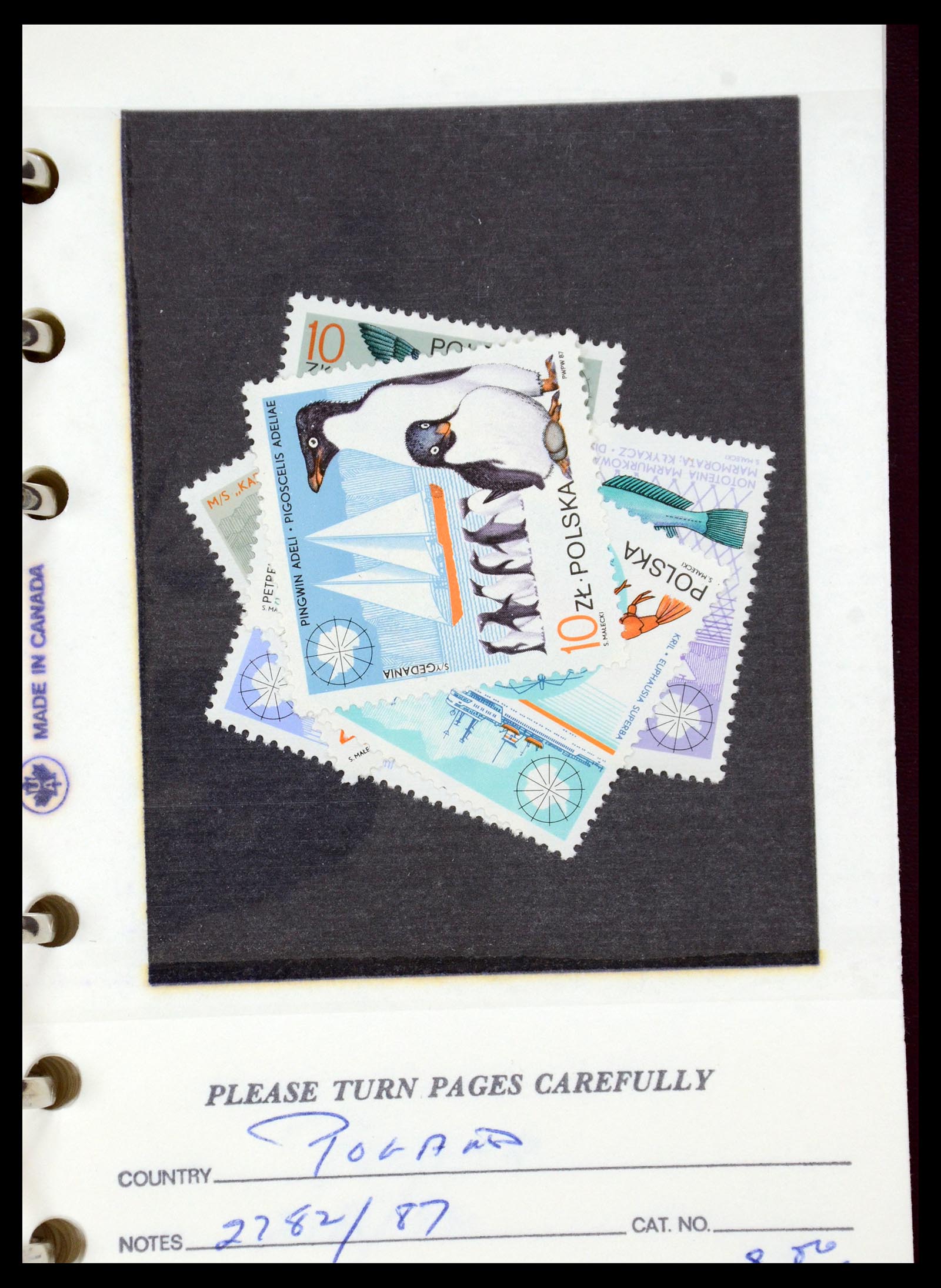 35683 281 - Postzegelverzameling 35683 Polen 1939-1990.