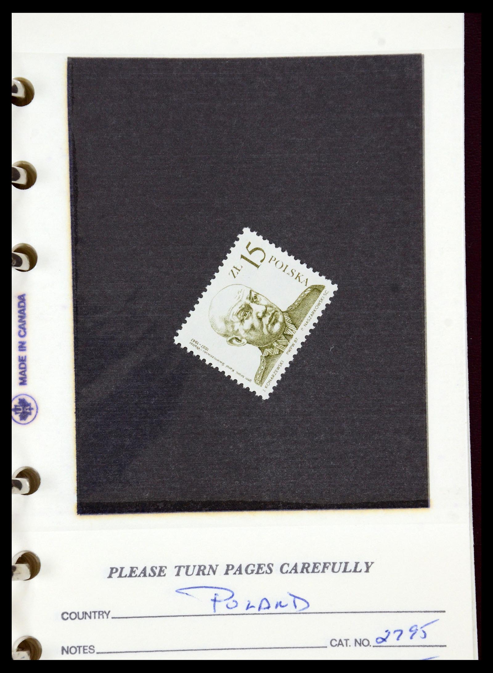 35683 284 - Postzegelverzameling 35683 Polen 1939-1990.