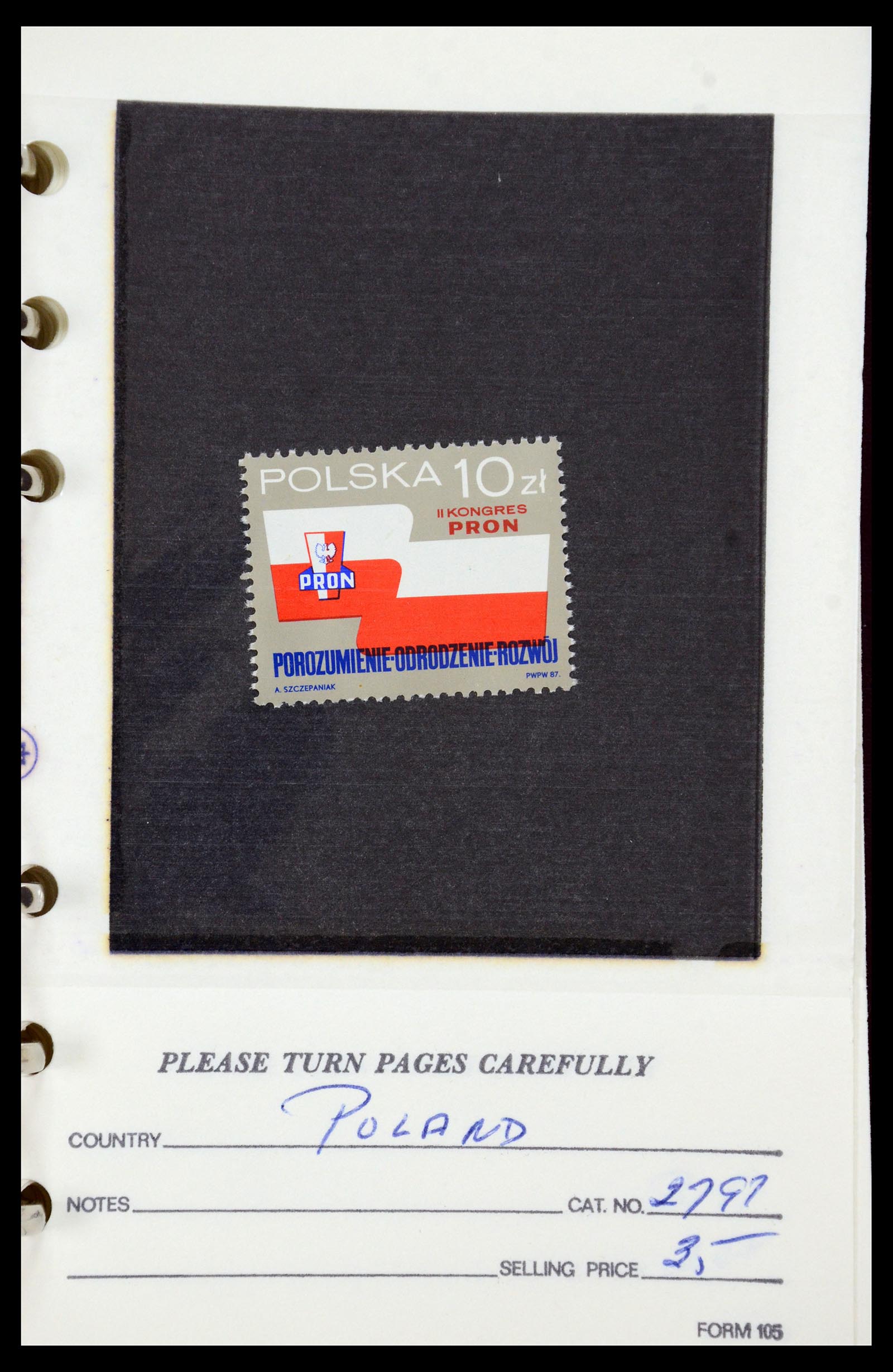 35683 286 - Postzegelverzameling 35683 Polen 1939-1990.