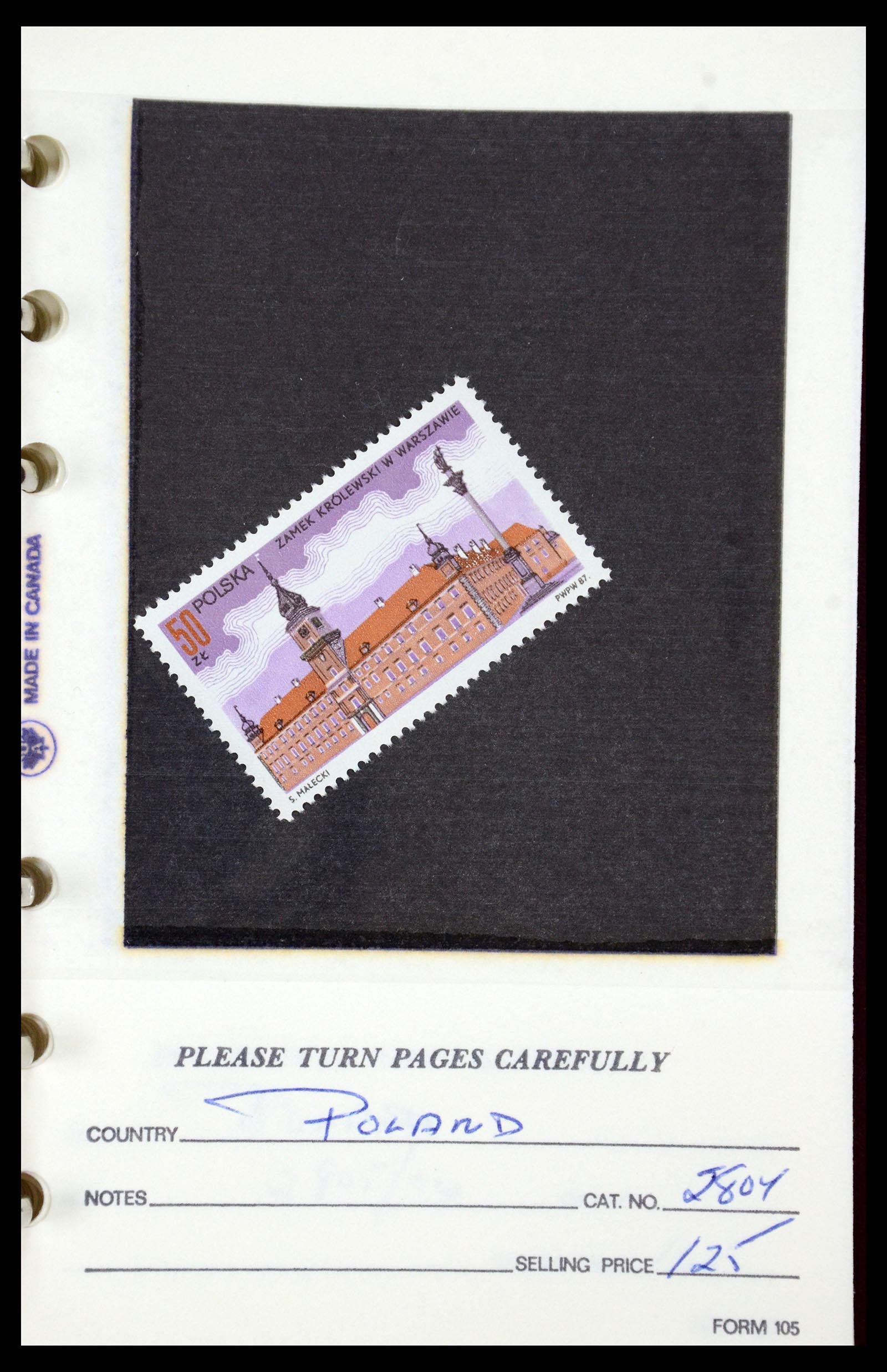 35683 289 - Postzegelverzameling 35683 Polen 1939-1990.