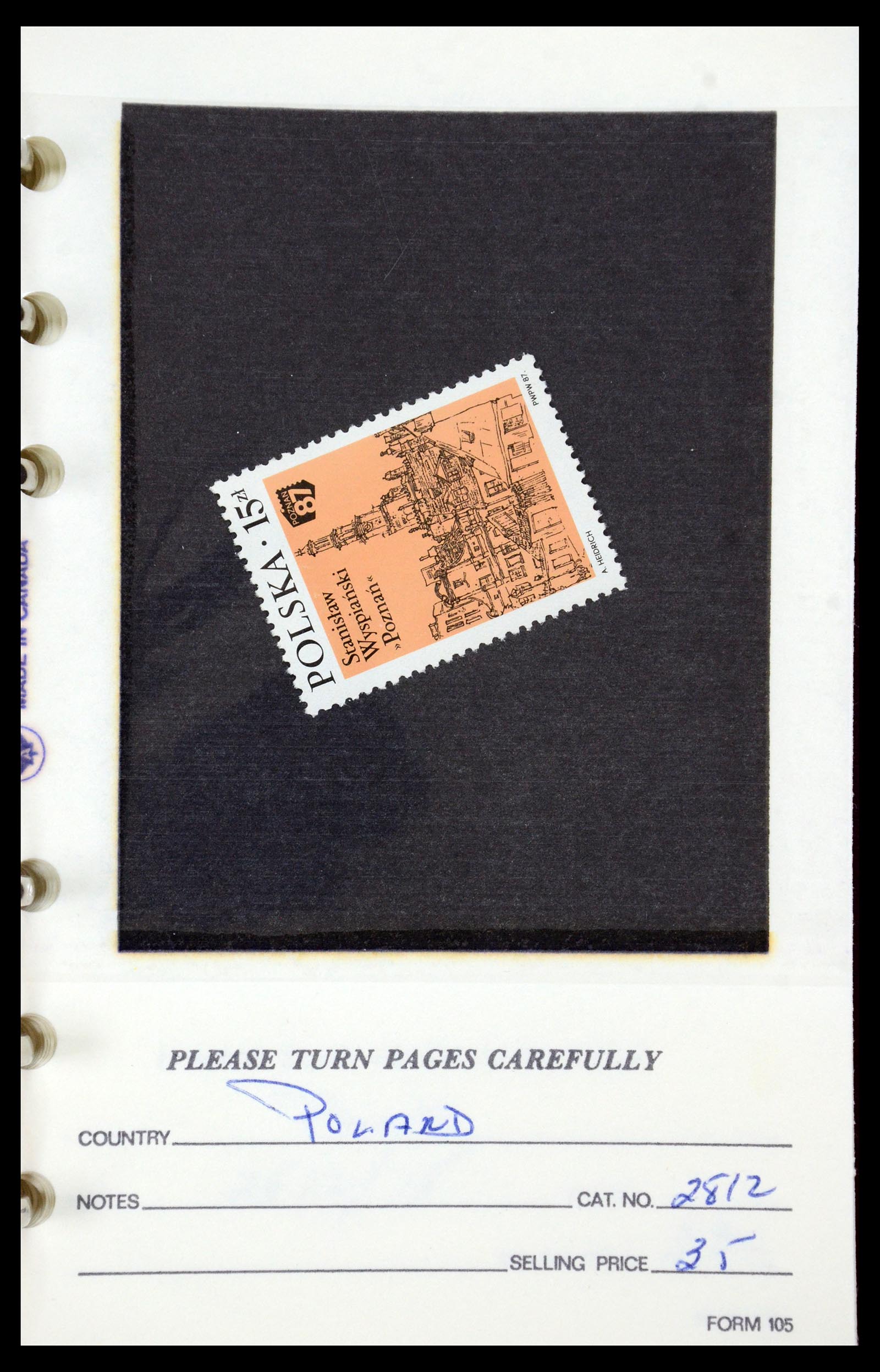 35683 294 - Postzegelverzameling 35683 Polen 1939-1990.