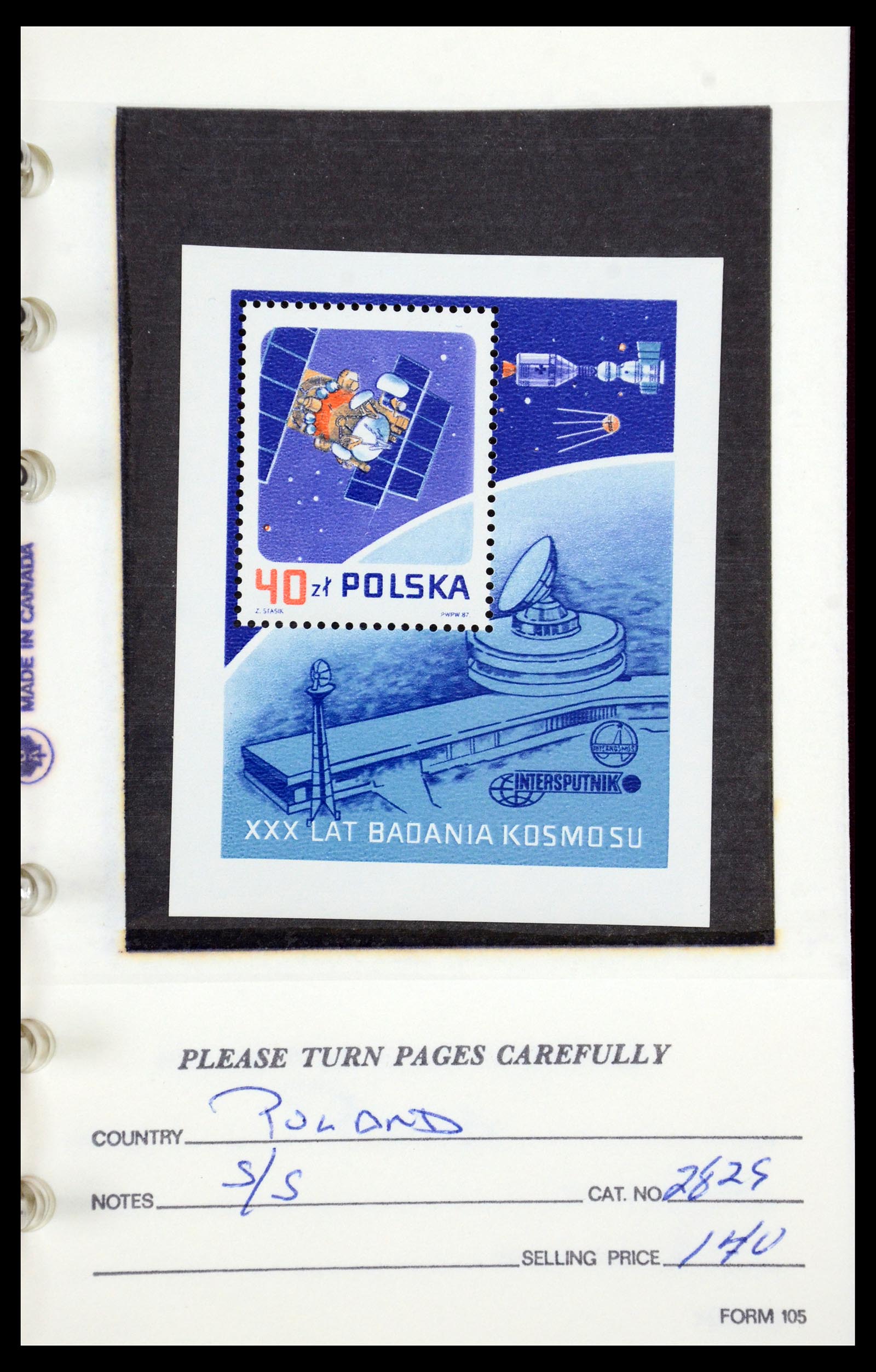 35683 299 - Postzegelverzameling 35683 Polen 1939-1990.