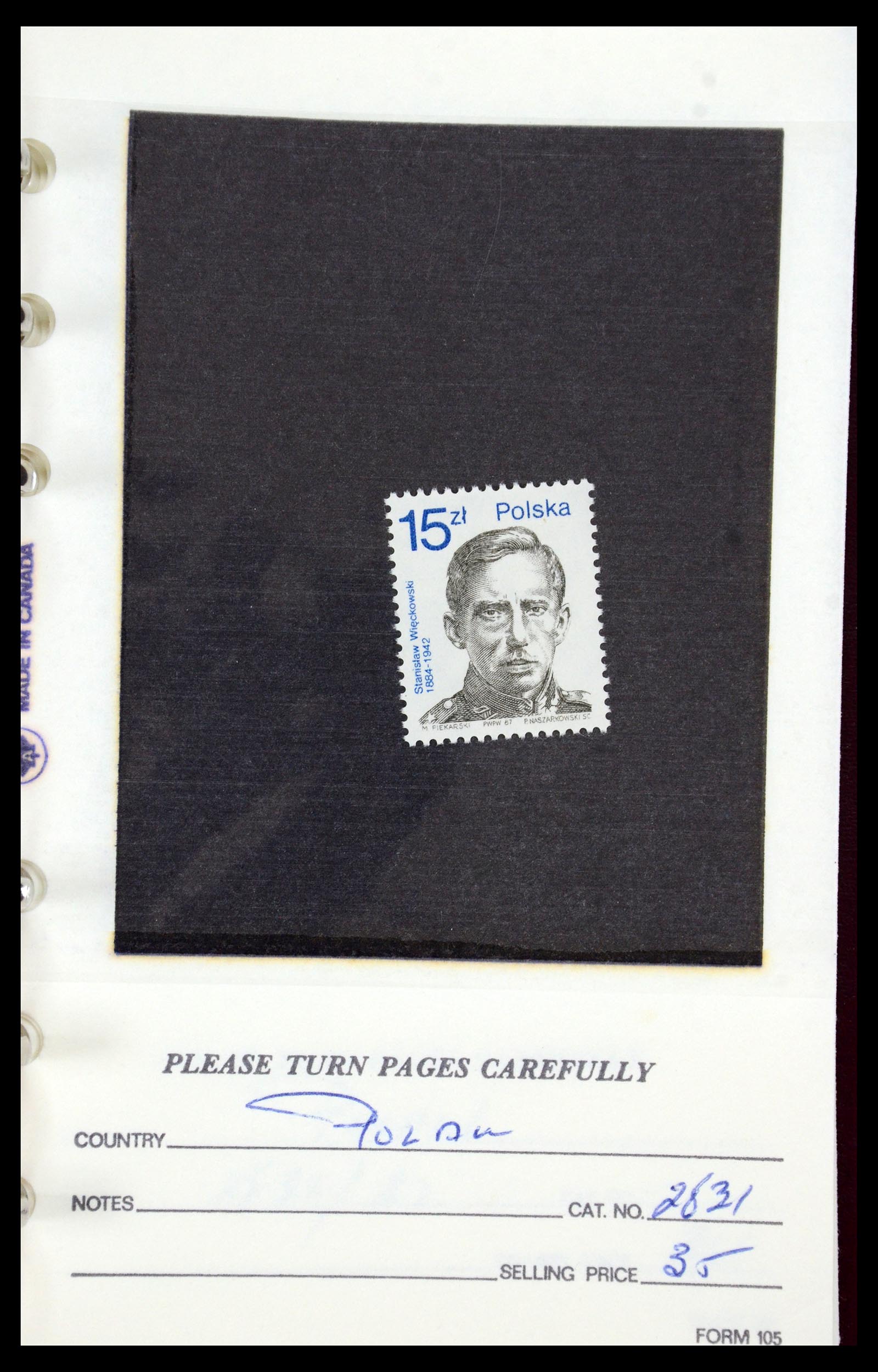 35683 301 - Postzegelverzameling 35683 Polen 1939-1990.