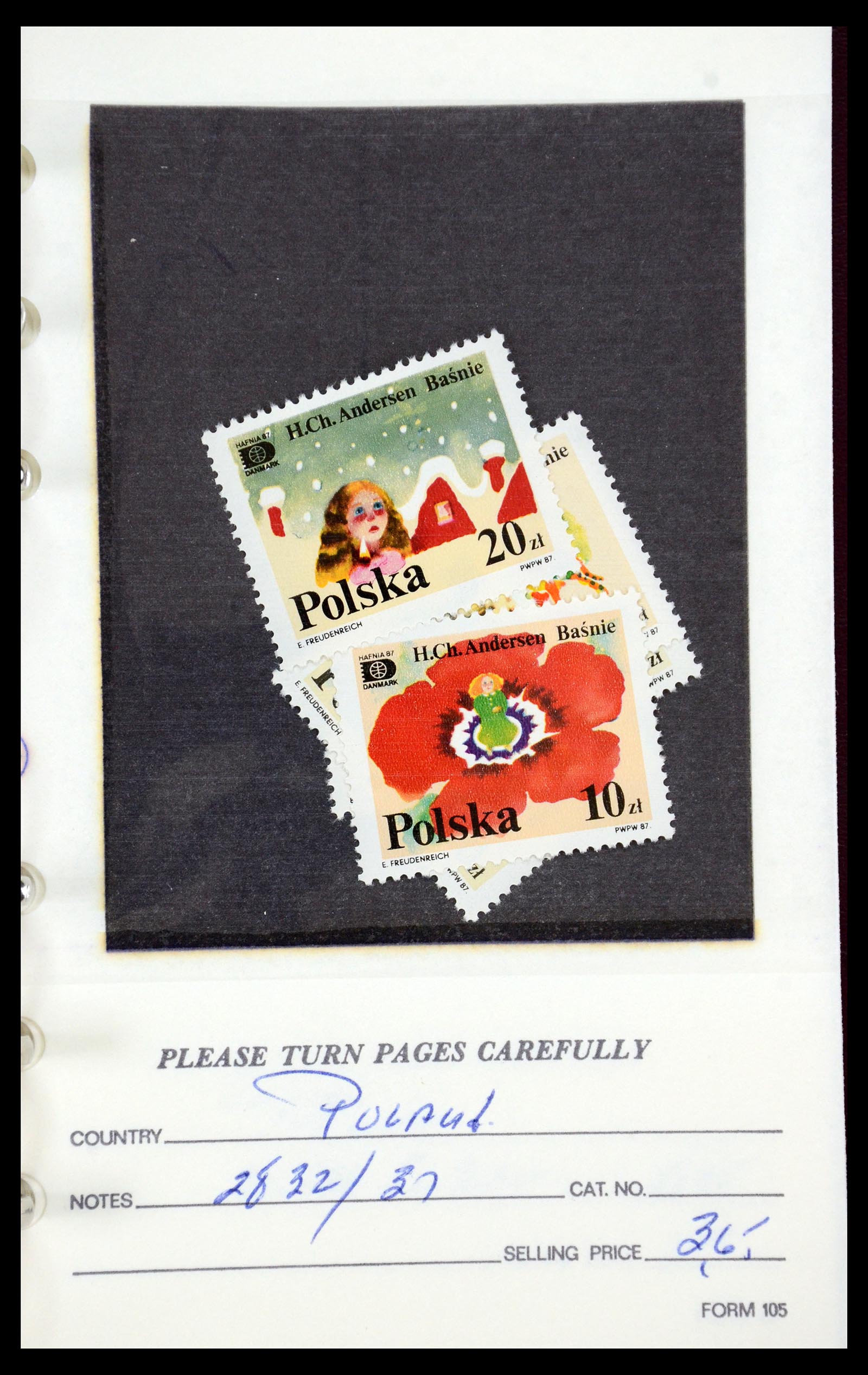 35683 302 - Postzegelverzameling 35683 Polen 1939-1990.