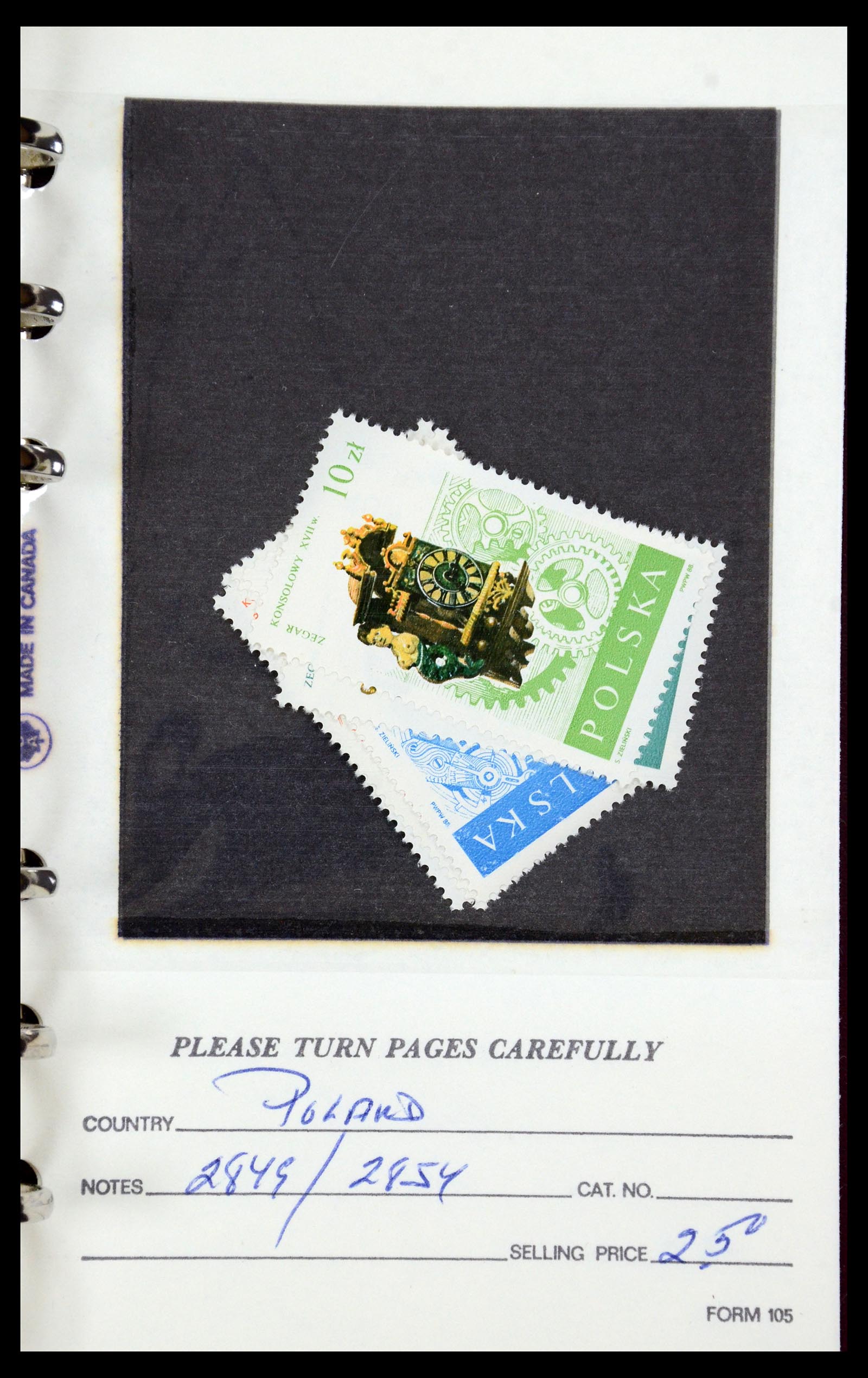 35683 309 - Postzegelverzameling 35683 Polen 1939-1990.