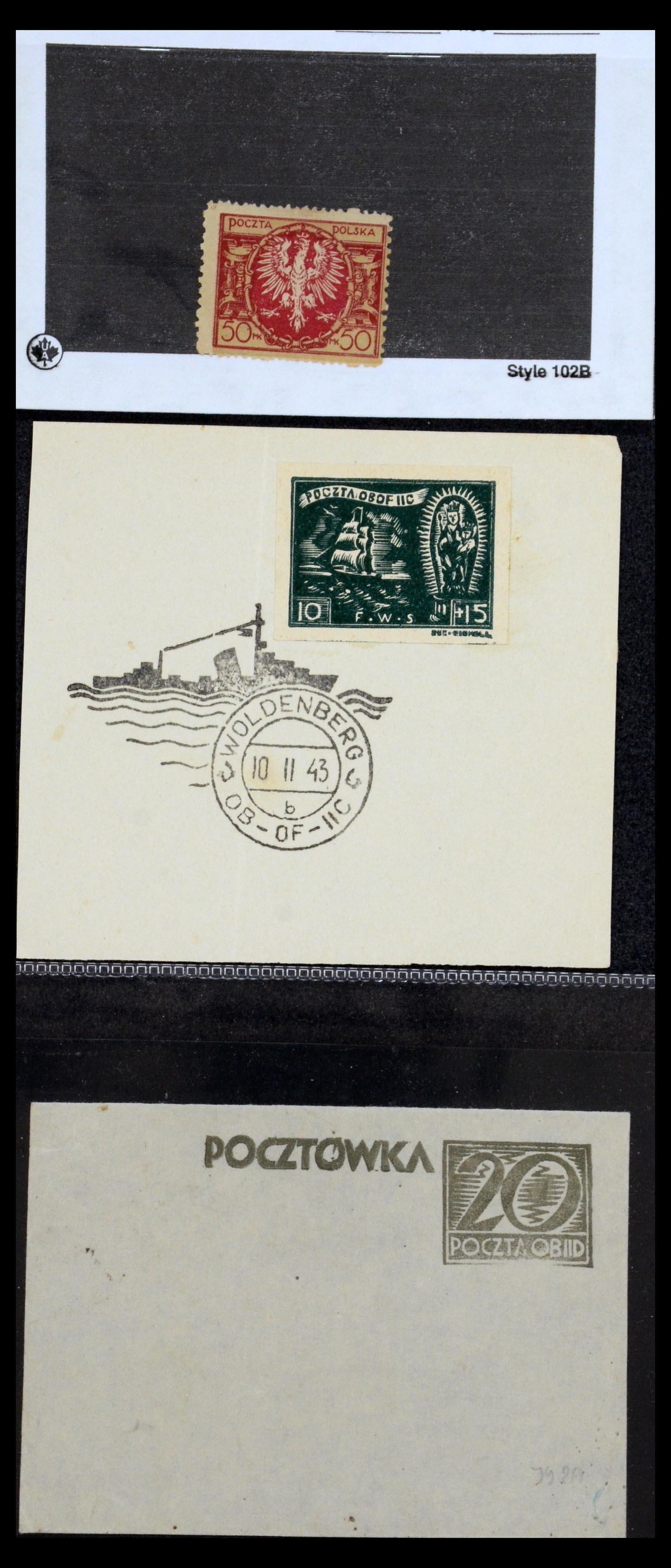 35683 317 - Postzegelverzameling 35683 Polen 1939-1990.