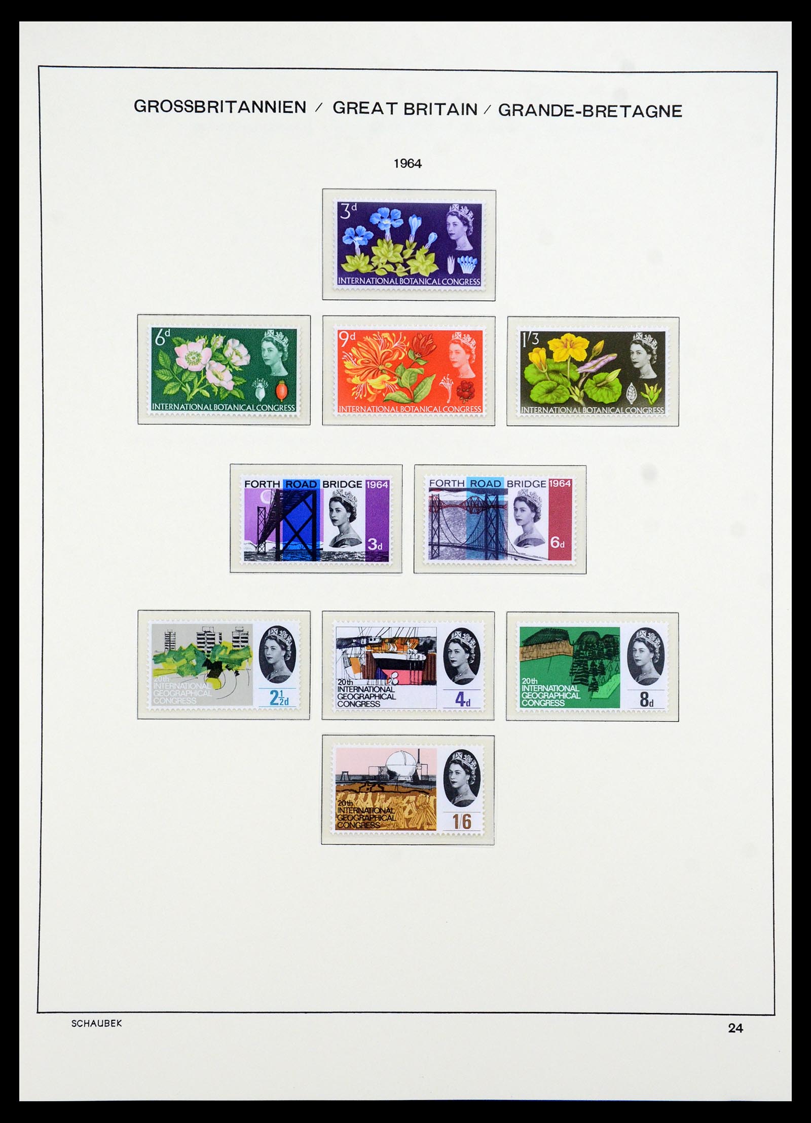 35684 010 - Postzegelverzameling 35684 Engeland en gebieden 1931-2009.