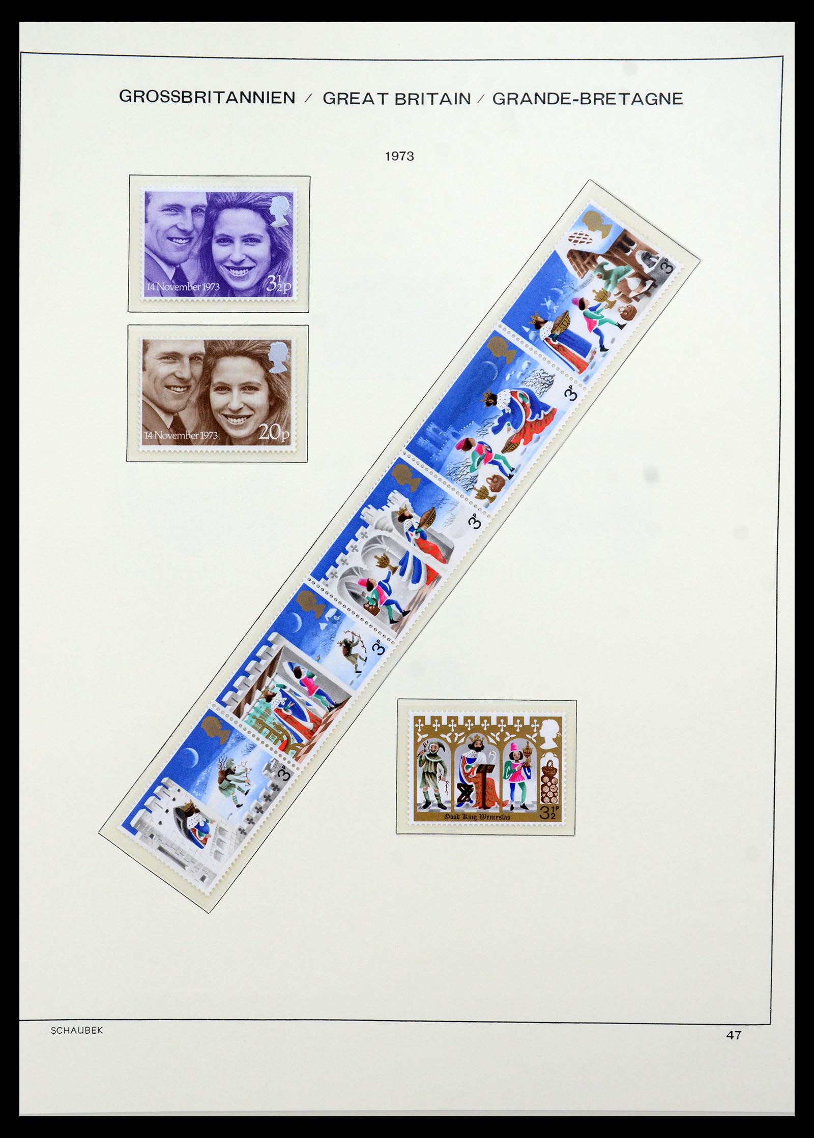 35684 042 - Postzegelverzameling 35684 Engeland en gebieden 1931-2009.