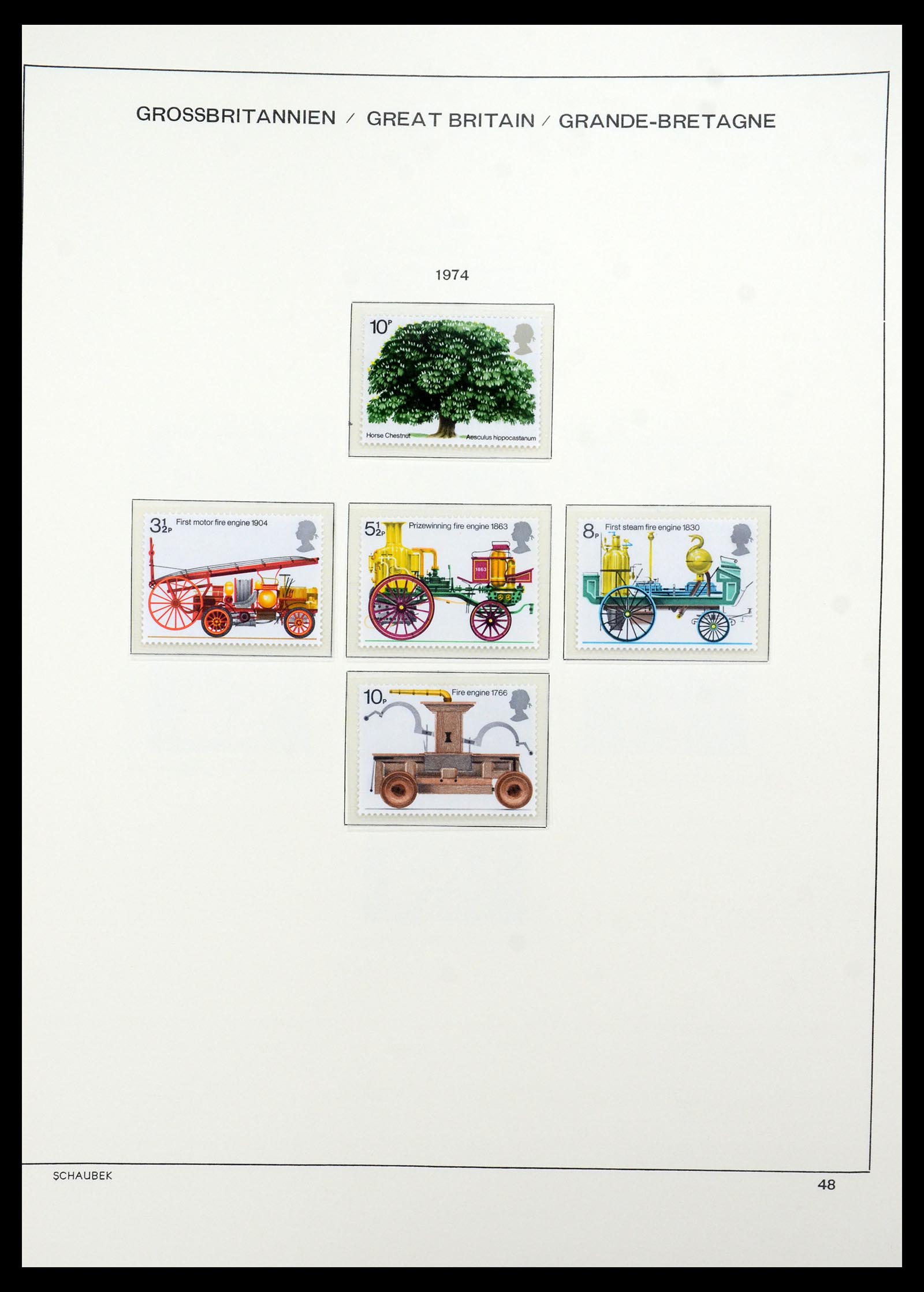 35684 043 - Postzegelverzameling 35684 Engeland en gebieden 1931-2009.