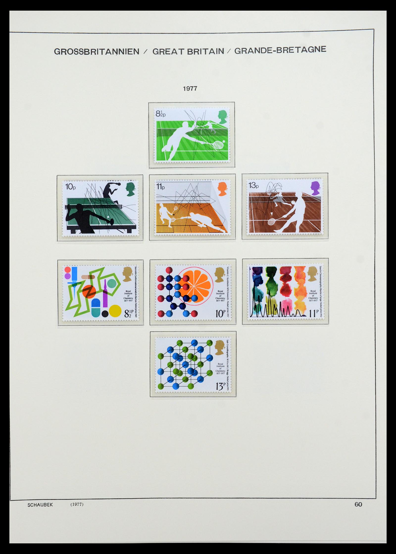 35684 053 - Postzegelverzameling 35684 Engeland en gebieden 1931-2009.