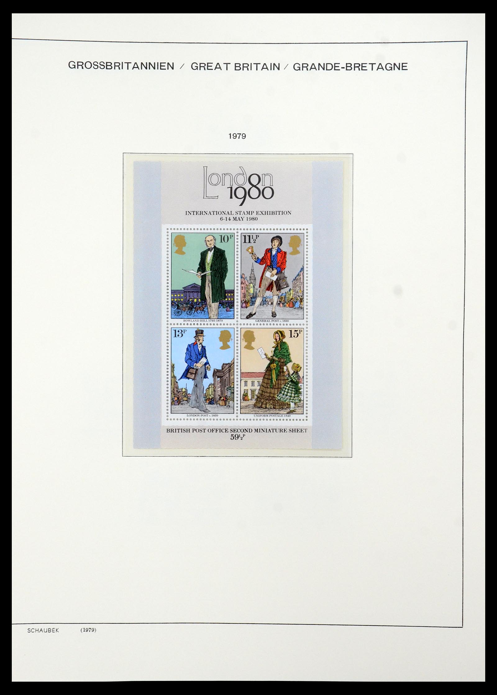 35684 066 - Postzegelverzameling 35684 Engeland en gebieden 1931-2009.