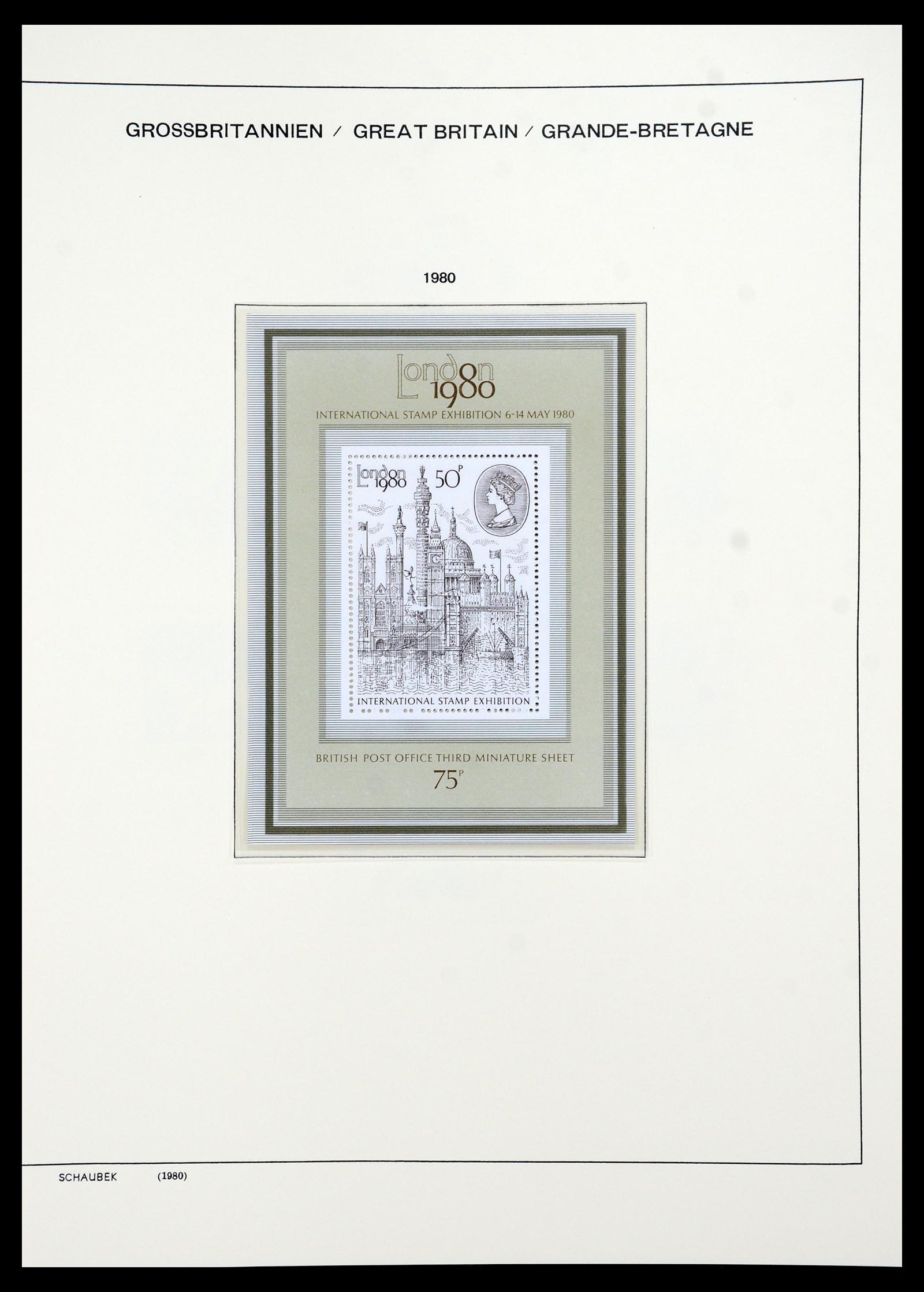 35684 073 - Postzegelverzameling 35684 Engeland en gebieden 1931-2009.
