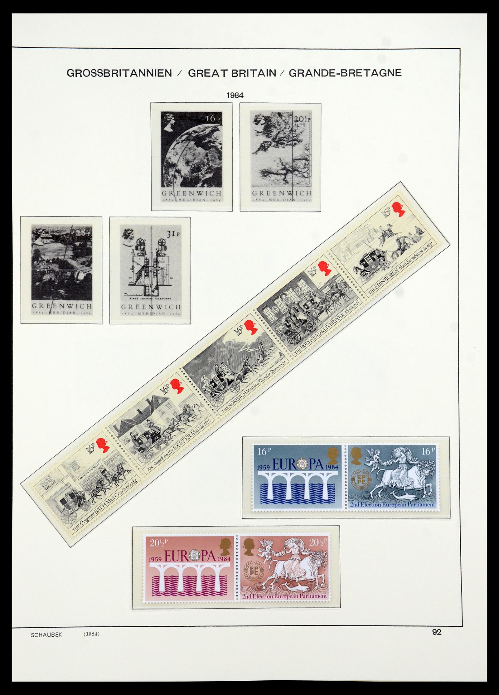 35684 078 - Postzegelverzameling 35684 Engeland en gebieden 1931-2009.