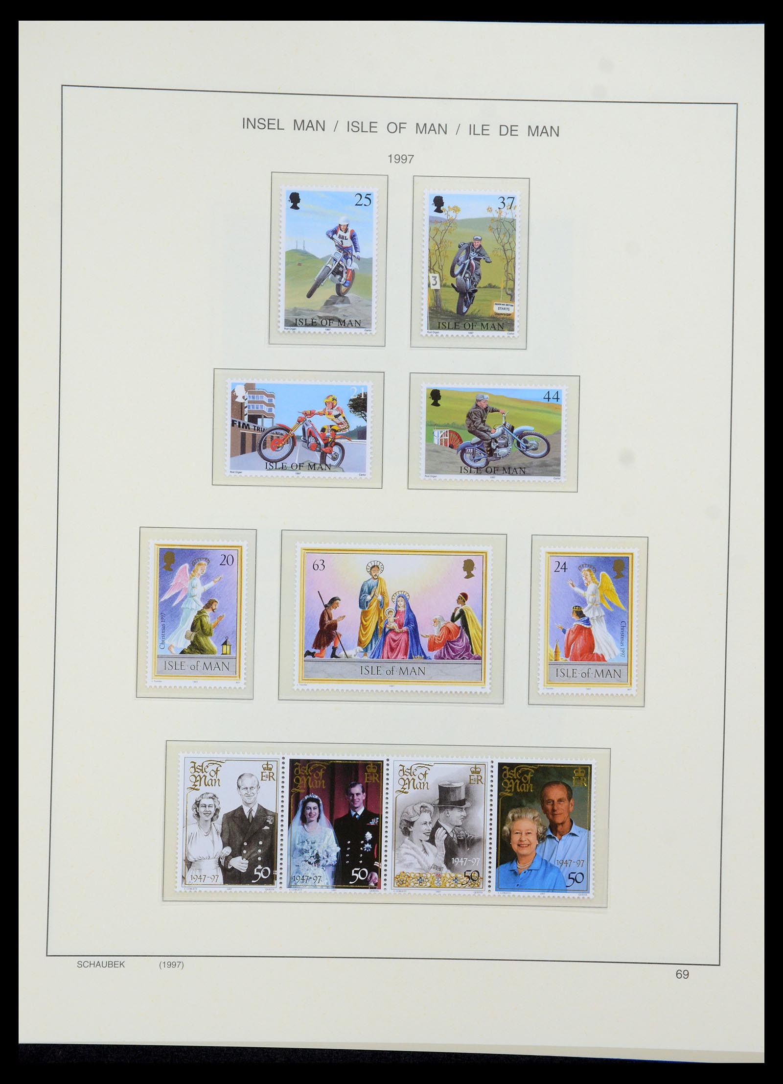 35684 525 - Postzegelverzameling 35684 Engeland en gebieden 1931-2009.
