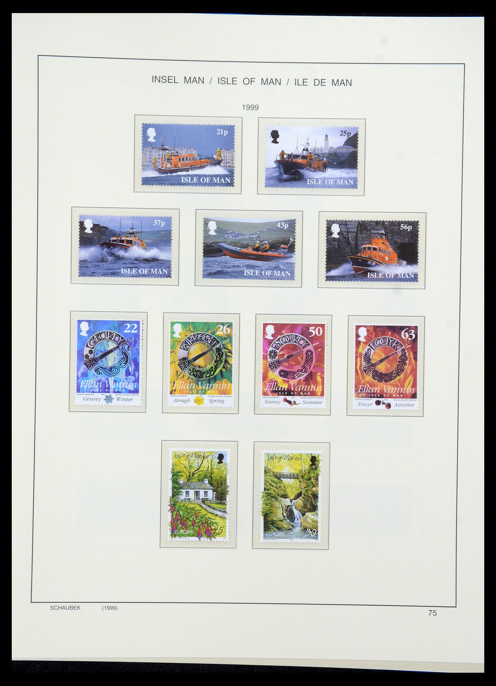 35684 534 - Postzegelverzameling 35684 Engeland en gebieden 1931-2009.
