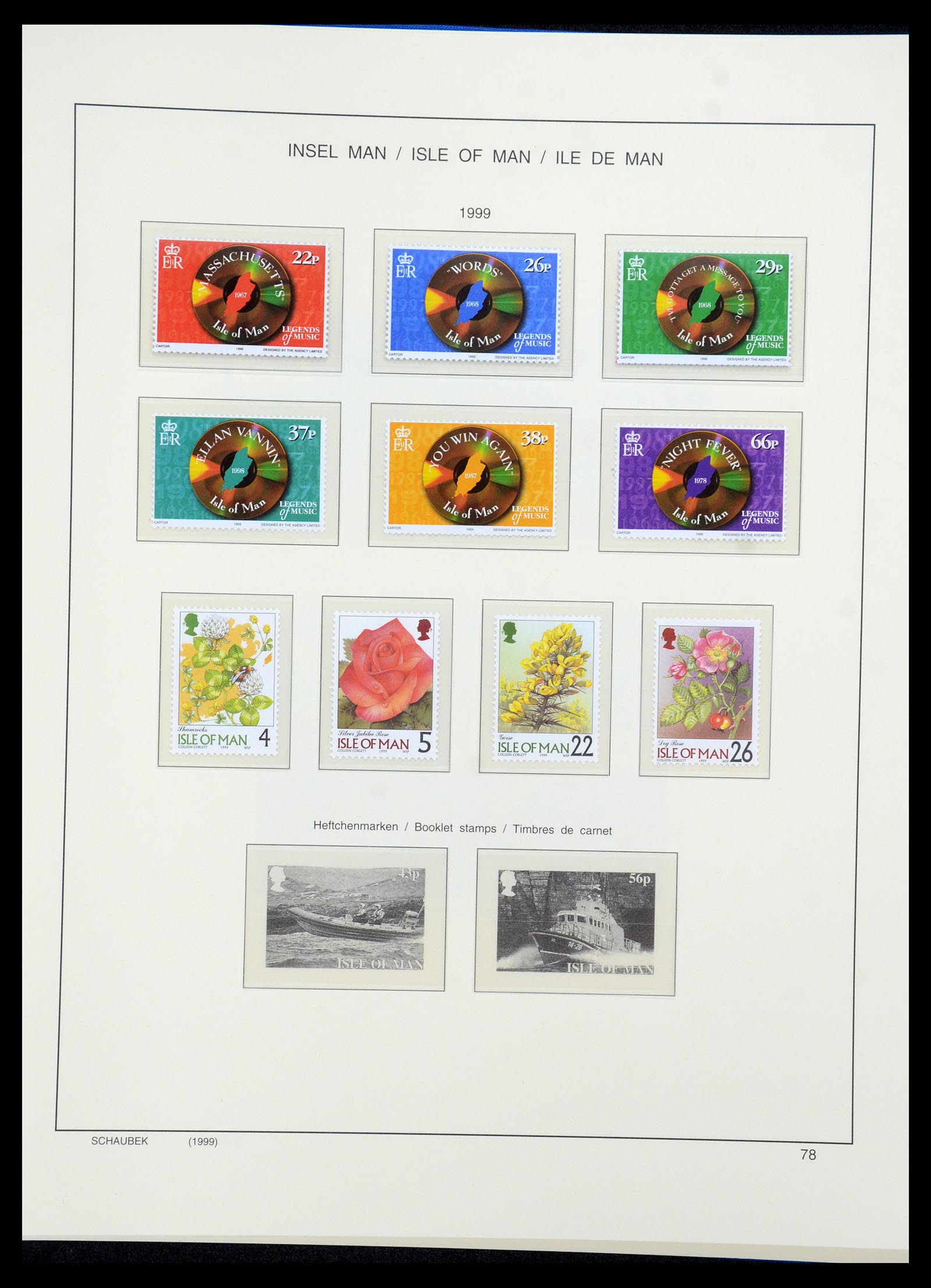 35684 537 - Postzegelverzameling 35684 Engeland en gebieden 1931-2009.