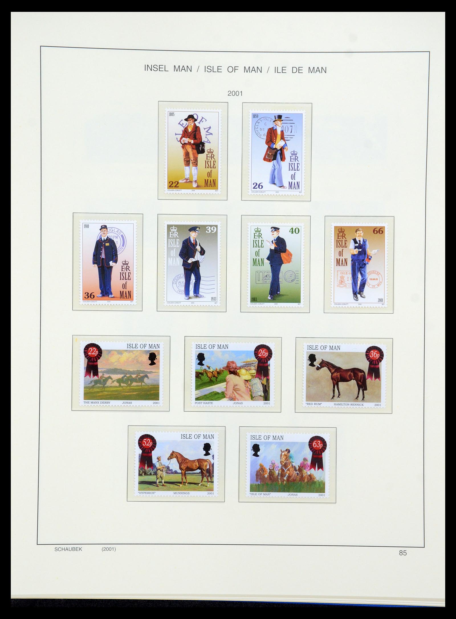 35684 550 - Postzegelverzameling 35684 Engeland en gebieden 1931-2009.