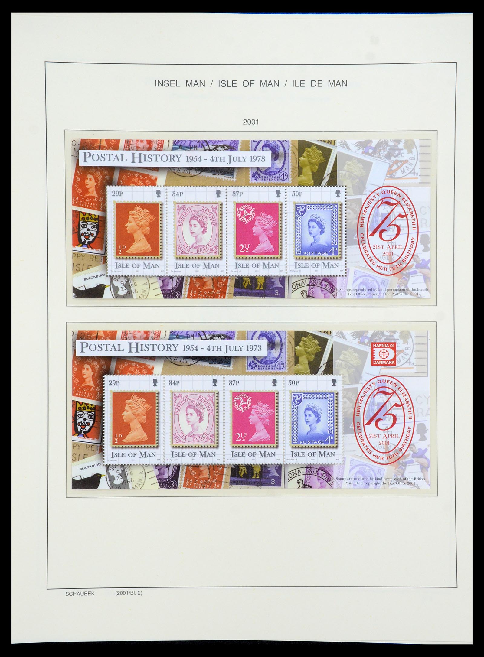 35684 555 - Postzegelverzameling 35684 Engeland en gebieden 1931-2009.