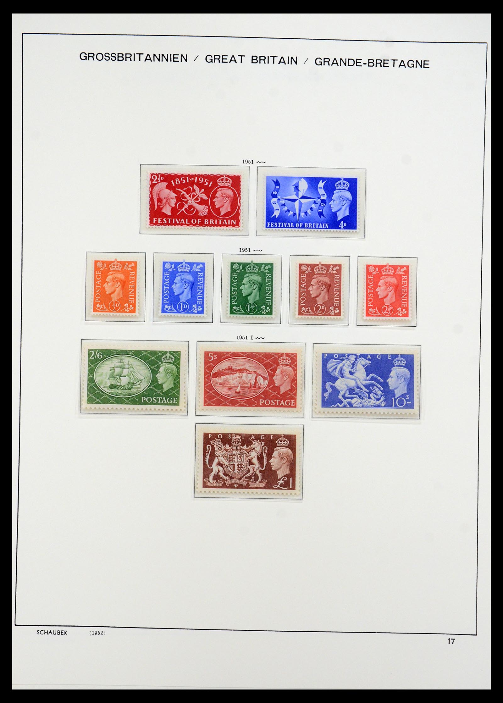 35684 564 - Postzegelverzameling 35684 Engeland en gebieden 1931-2009.