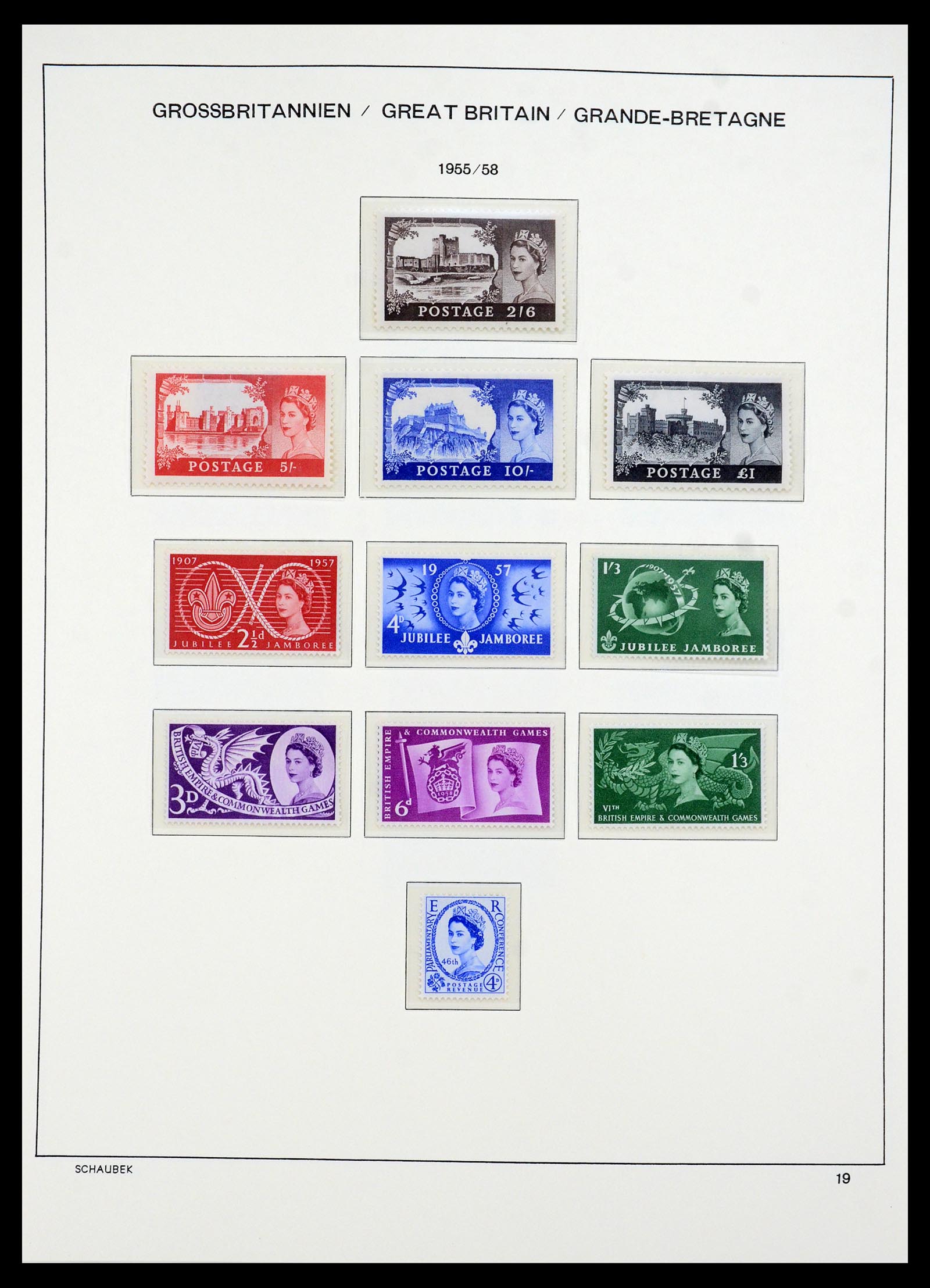 35684 571 - Postzegelverzameling 35684 Engeland en gebieden 1931-2009.