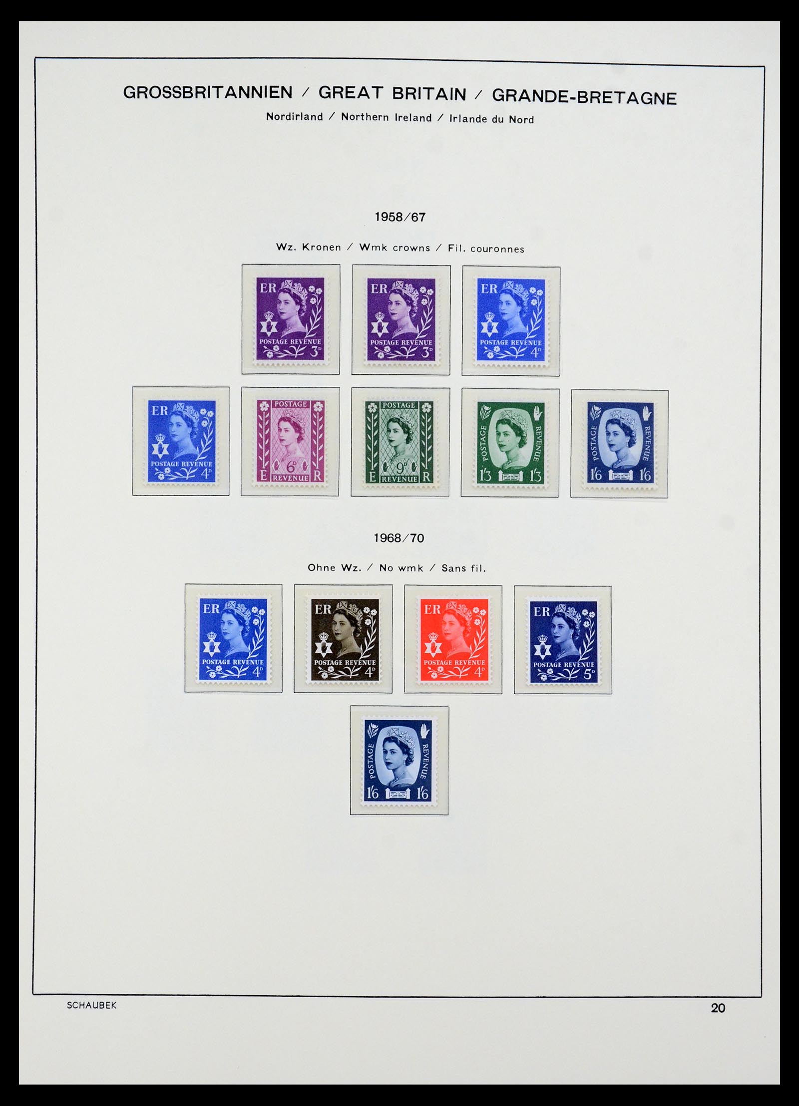 35684 573 - Postzegelverzameling 35684 Engeland en gebieden 1931-2009.