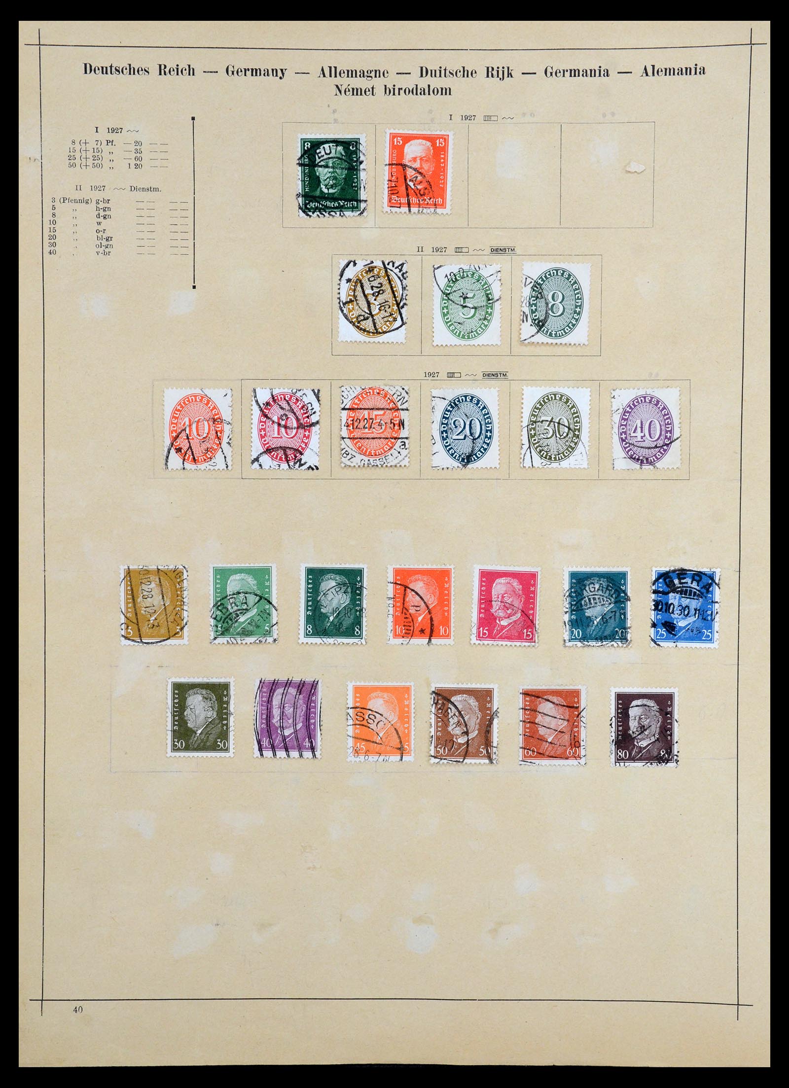 35686 015 - Postzegelverzameling 35686 West Europa 1852-1980.