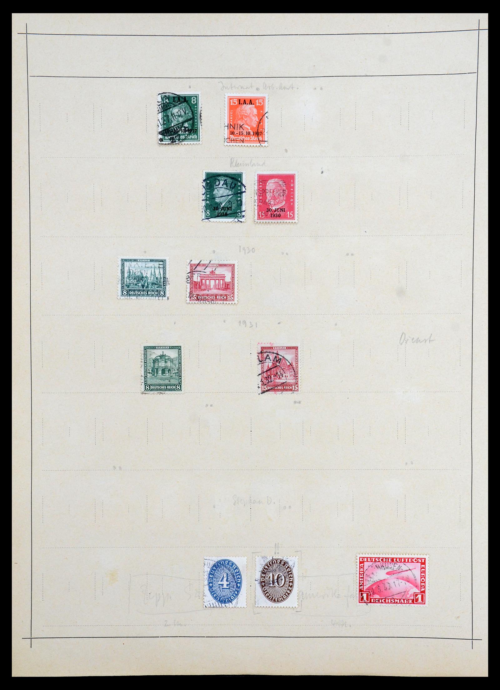 35686 017 - Postzegelverzameling 35686 West Europa 1852-1980.