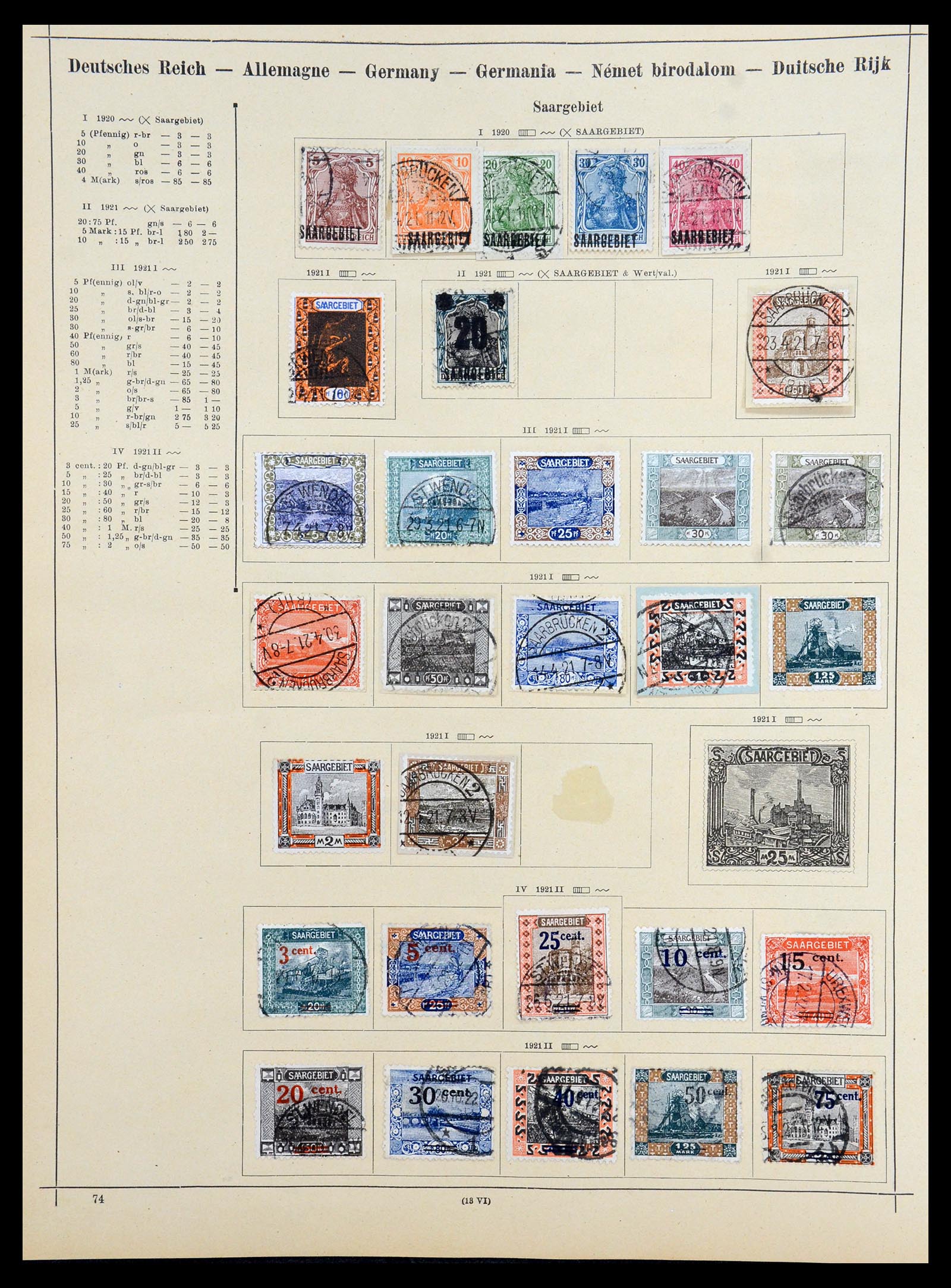 35686 030 - Postzegelverzameling 35686 West Europa 1852-1980.