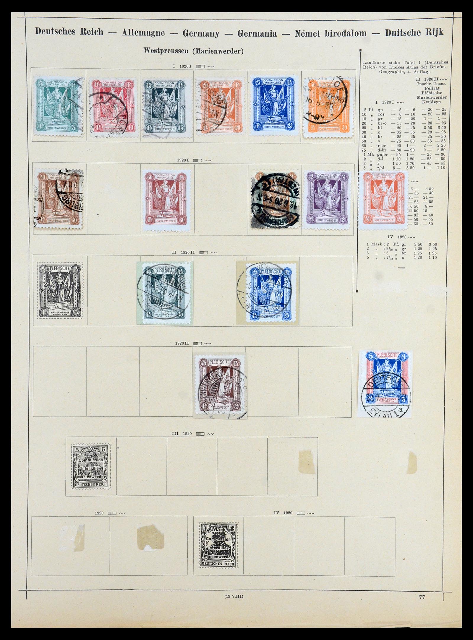 35686 036 - Postzegelverzameling 35686 West Europa 1852-1980.