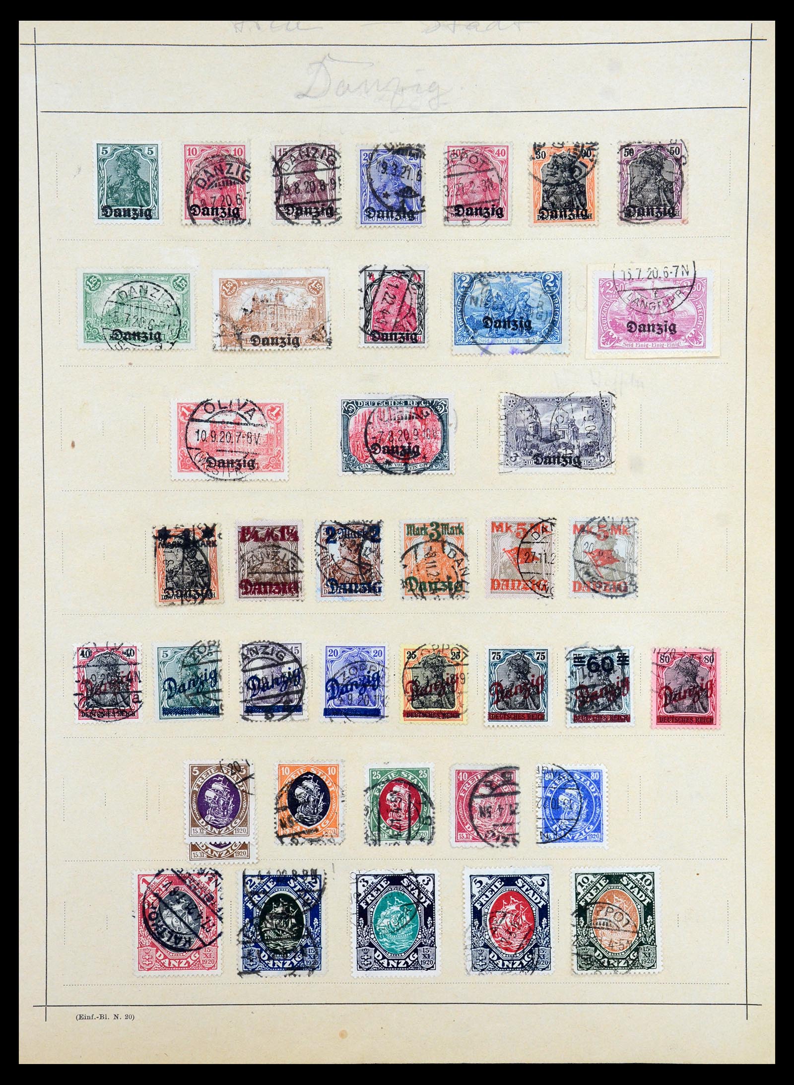 35686 044 - Postzegelverzameling 35686 West Europa 1852-1980.