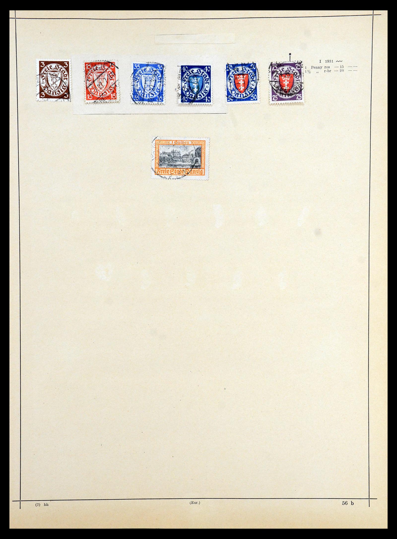 35686 052 - Postzegelverzameling 35686 West Europa 1852-1980.
