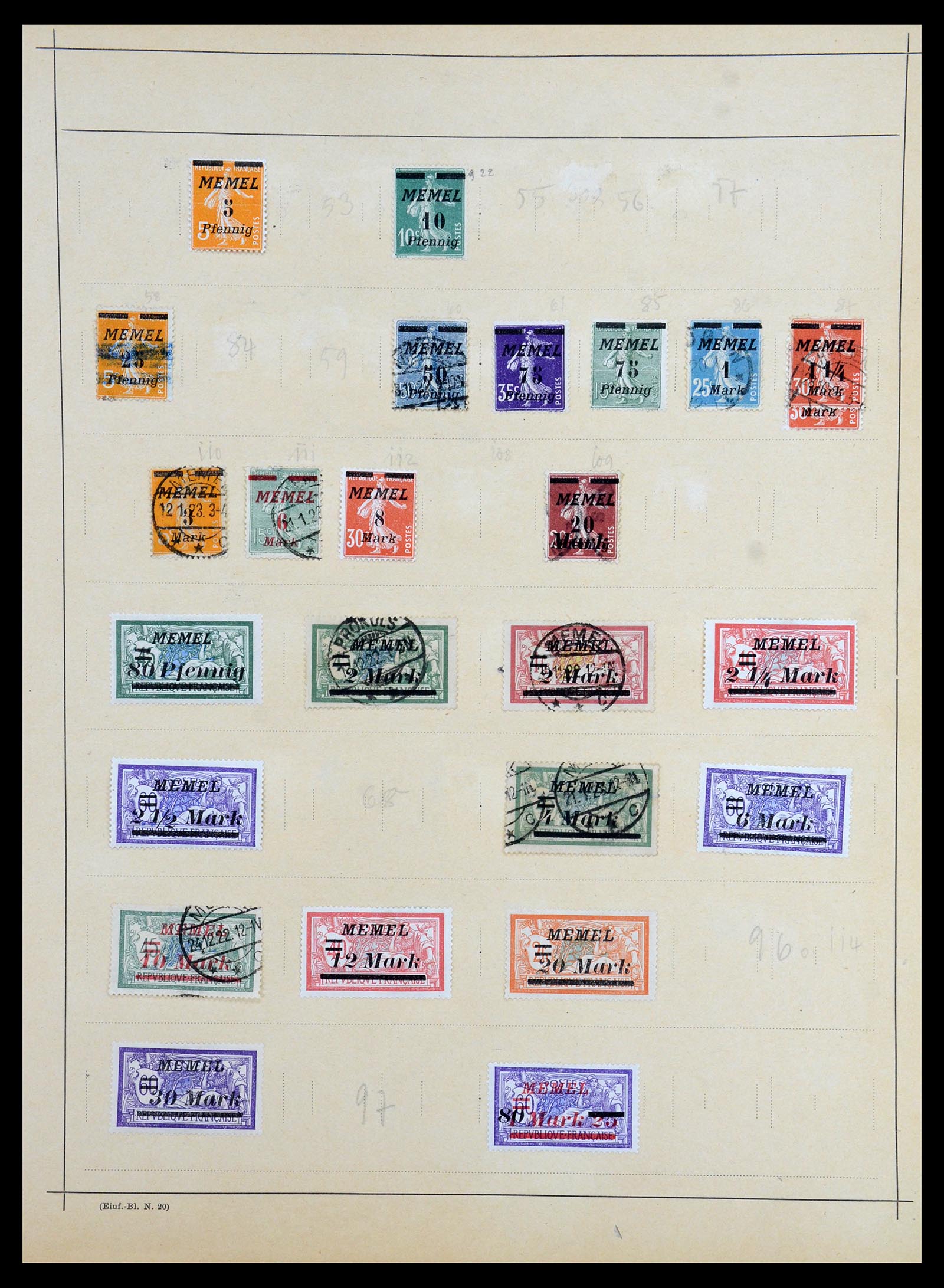 35686 055 - Postzegelverzameling 35686 West Europa 1852-1980.