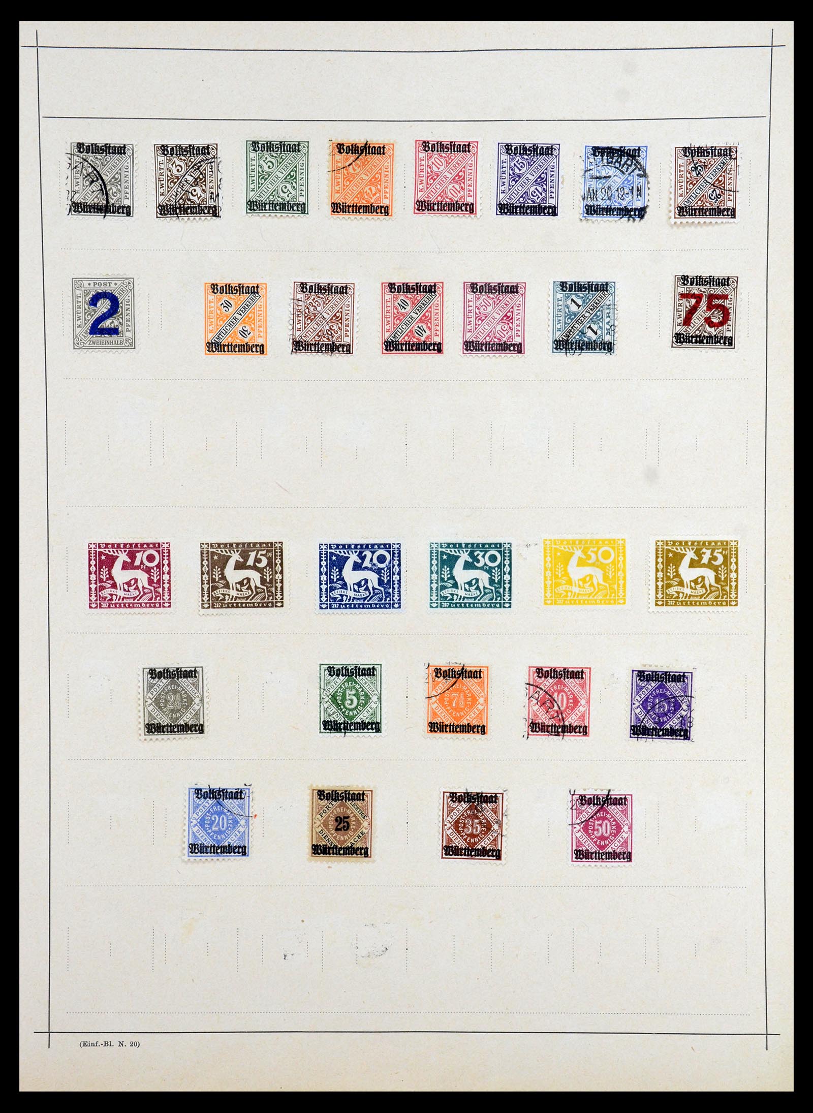 35686 060 - Postzegelverzameling 35686 West Europa 1852-1980.