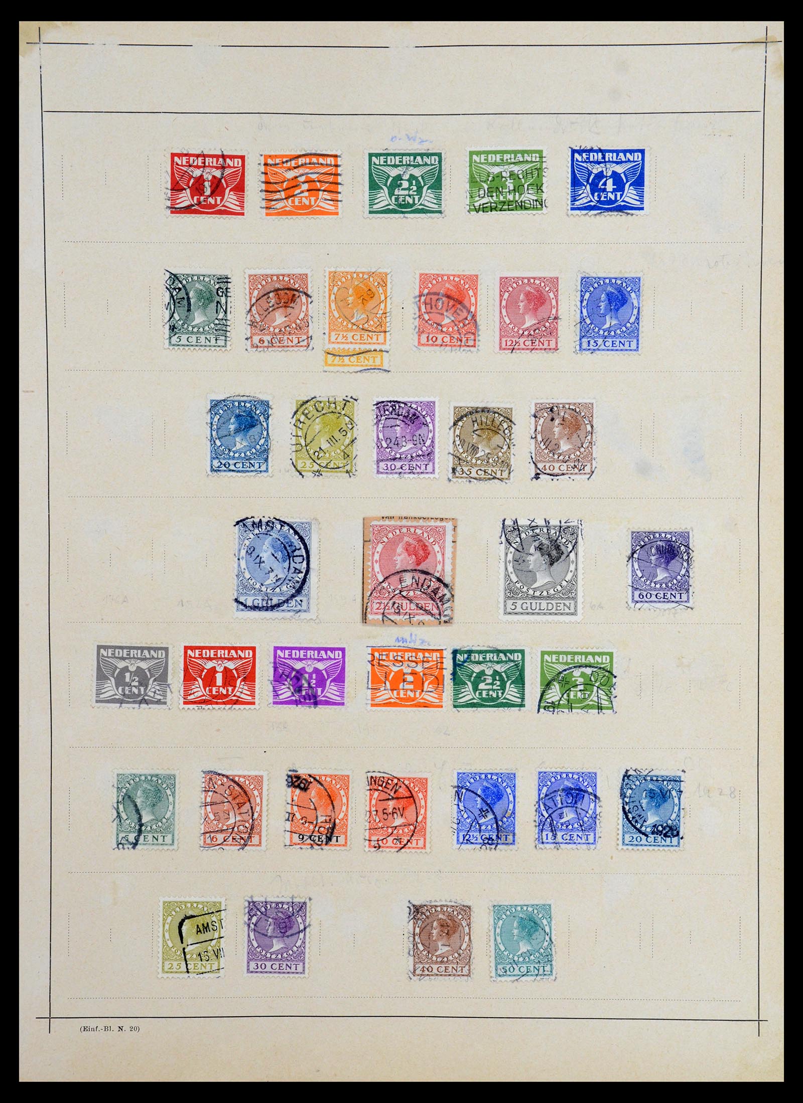 35686 068 - Postzegelverzameling 35686 West Europa 1852-1980.