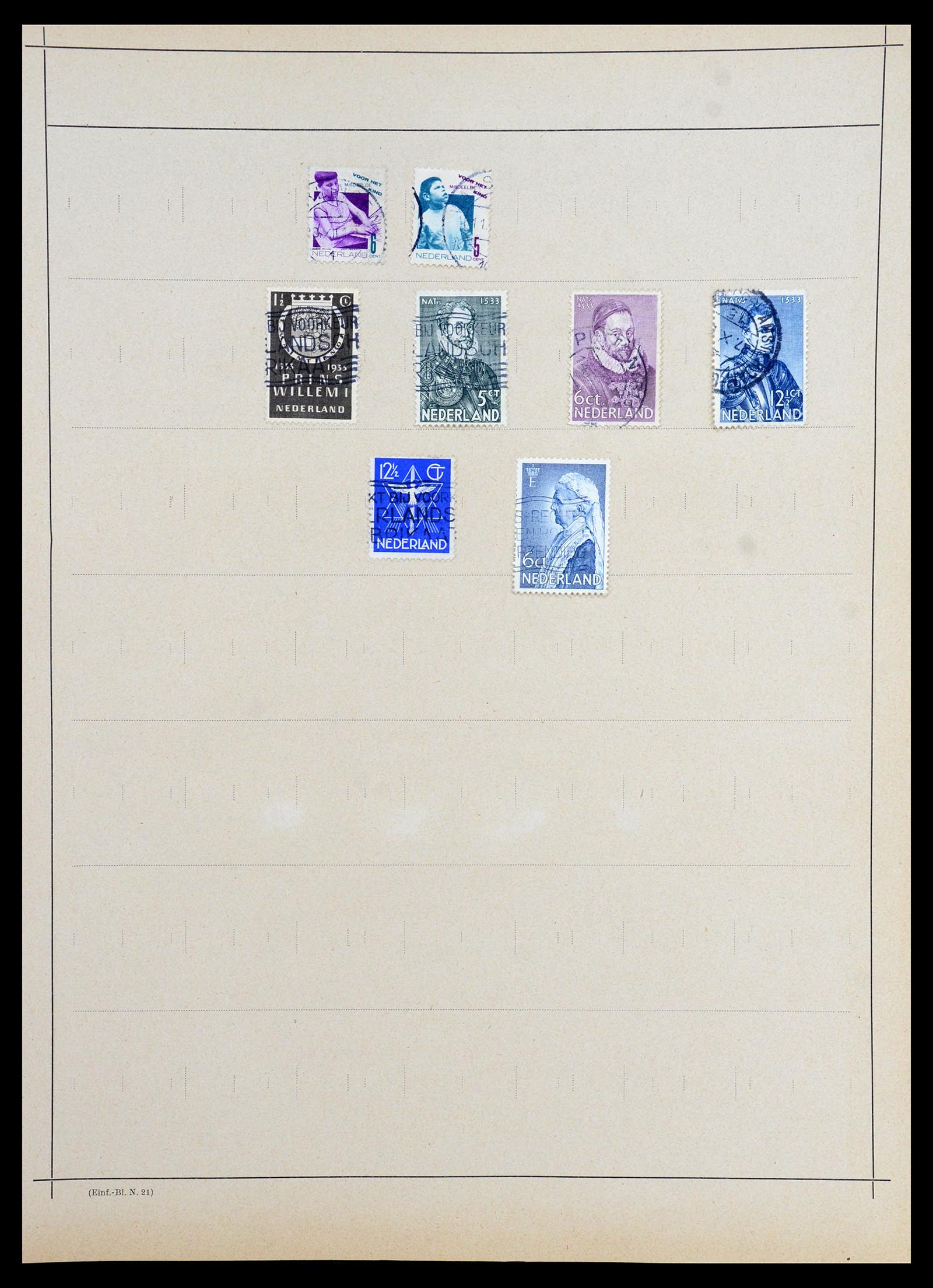 35686 070 - Postzegelverzameling 35686 West Europa 1852-1980.