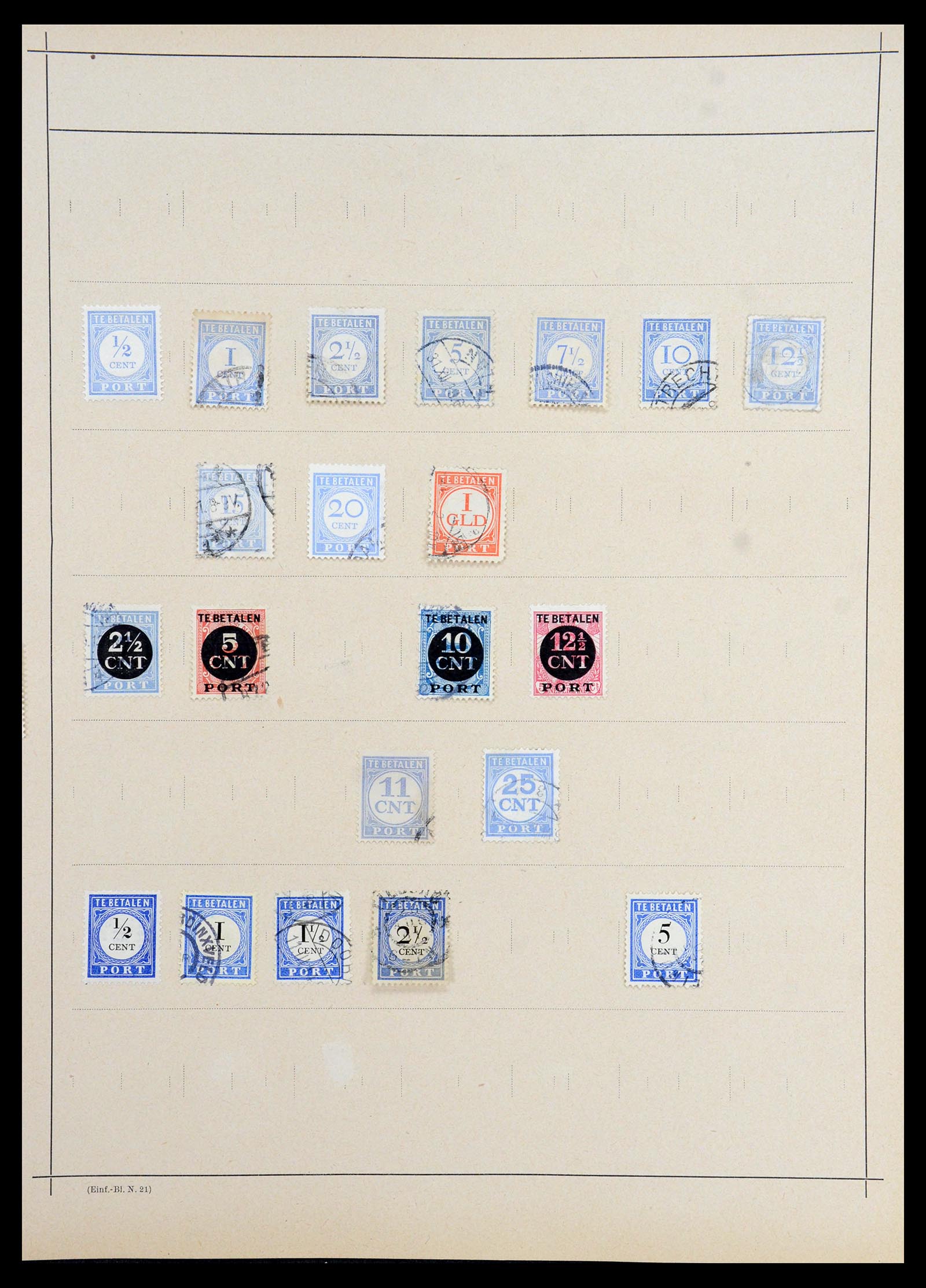 35686 071 - Postzegelverzameling 35686 West Europa 1852-1980.
