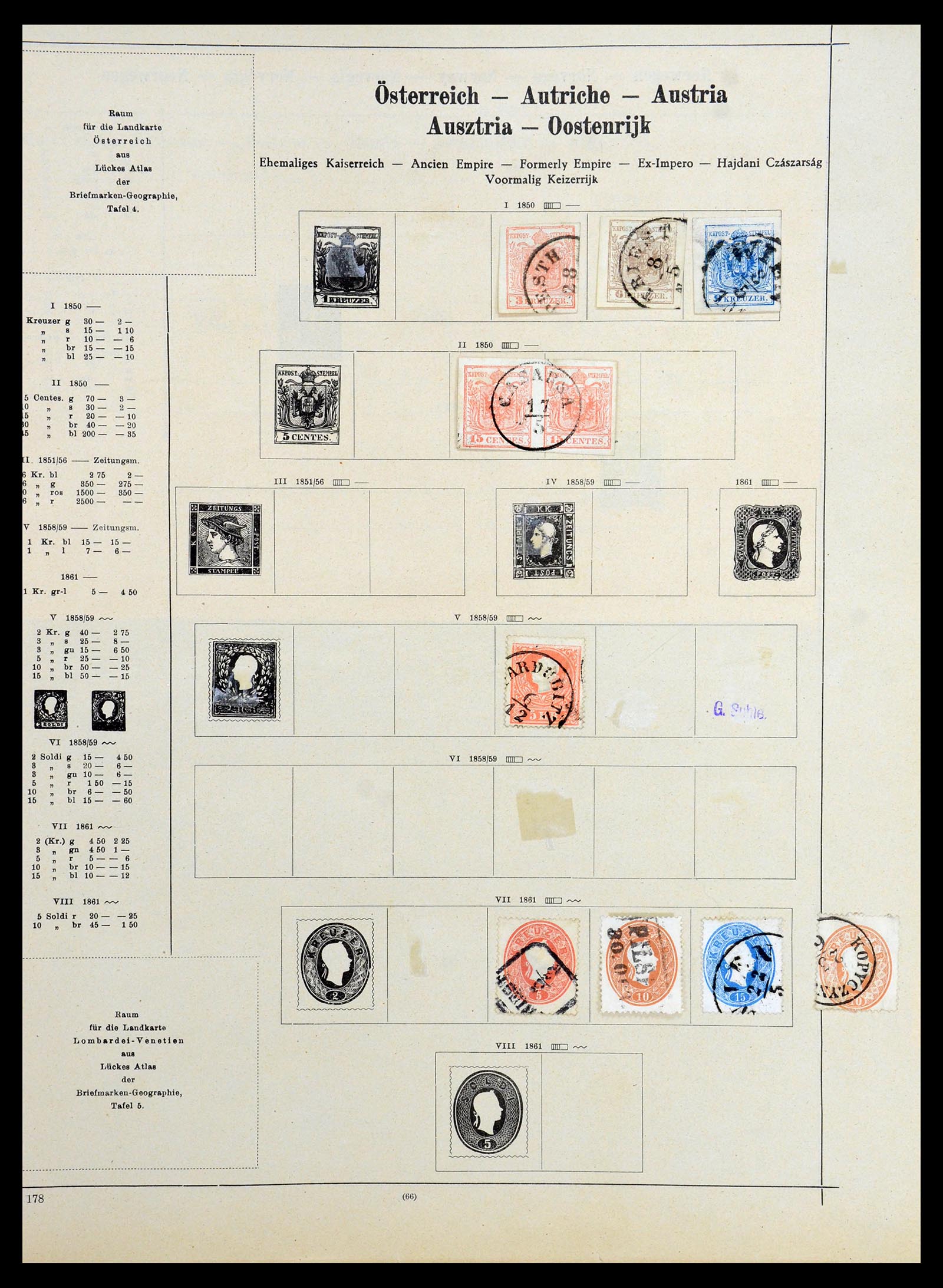35686 077 - Postzegelverzameling 35686 West Europa 1852-1980.